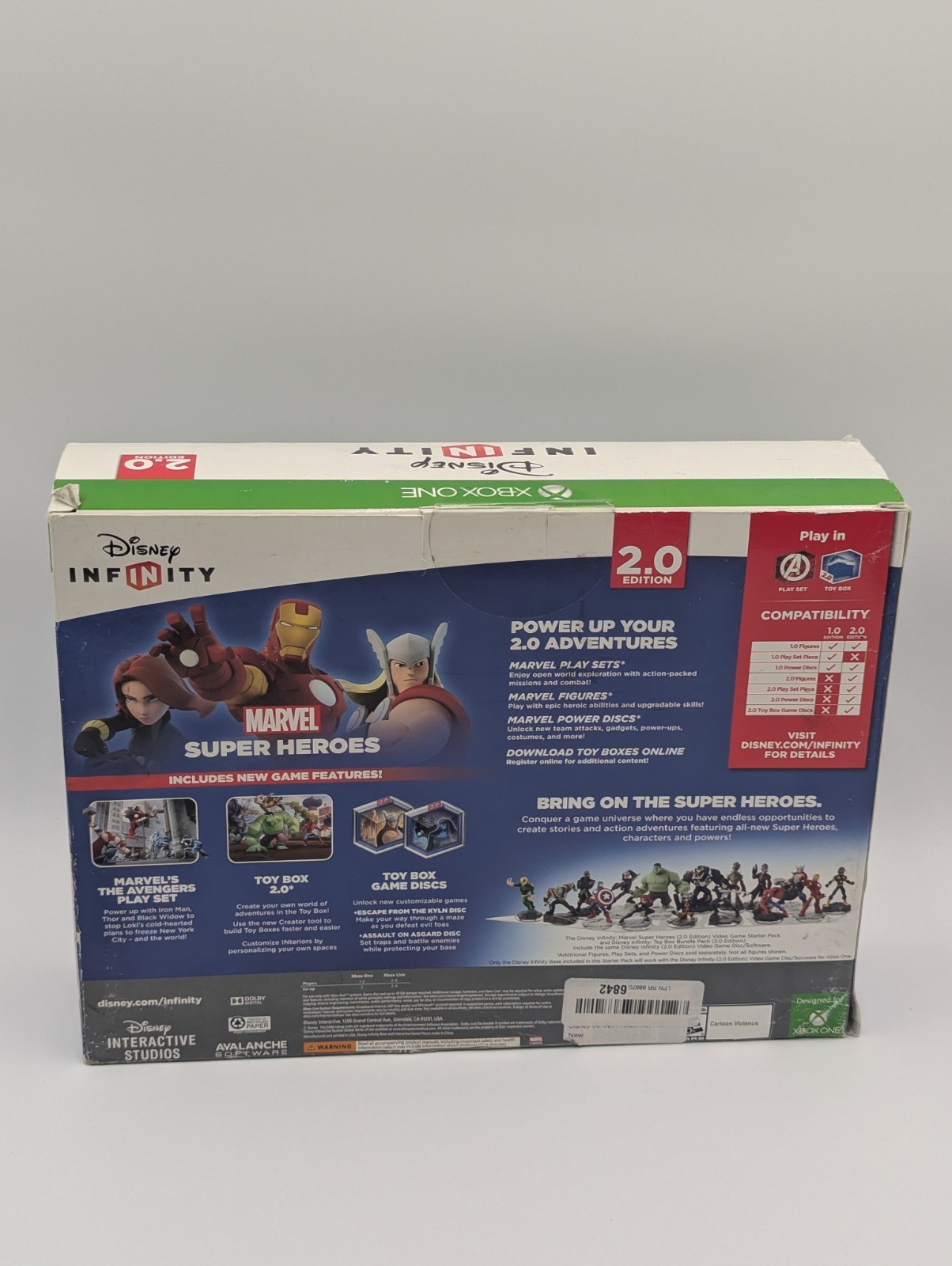 Disney Infinity 2.0: Marvel Super Heroes – Starter Pack -Xbox One Damaged Box