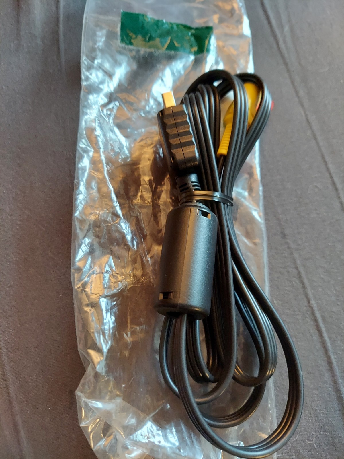 Bulk Lot 10 Original OEM Sony PlayStation 1 2 3 Composite Video RCA Cable Cord