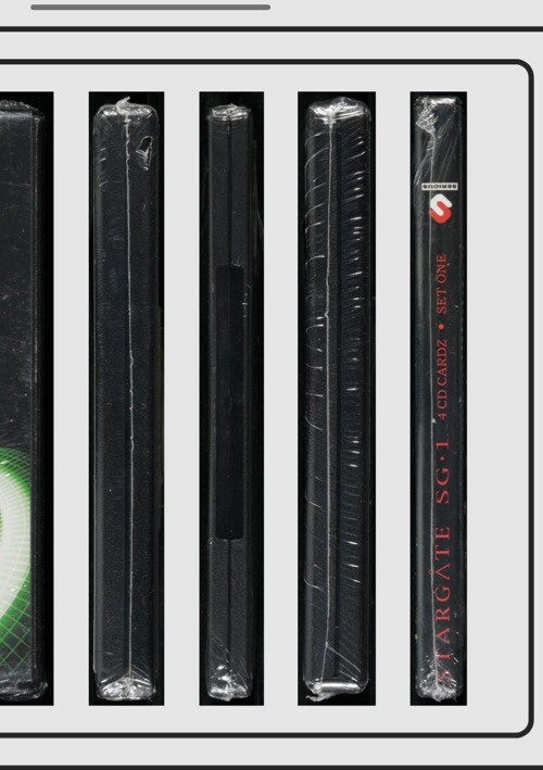 Stargate SG-1: 4 CD Cardz Set One PC CD-ROM 2001 4 Card Wata Graded GEN CGC VGA