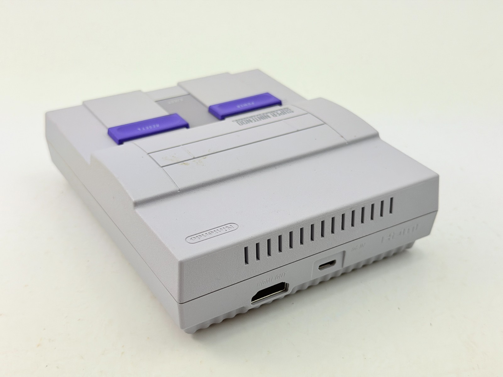 Vintage Nintendo SNES Classic Edition CLV‑201 Mini Console w/ 21 Games, HDMI