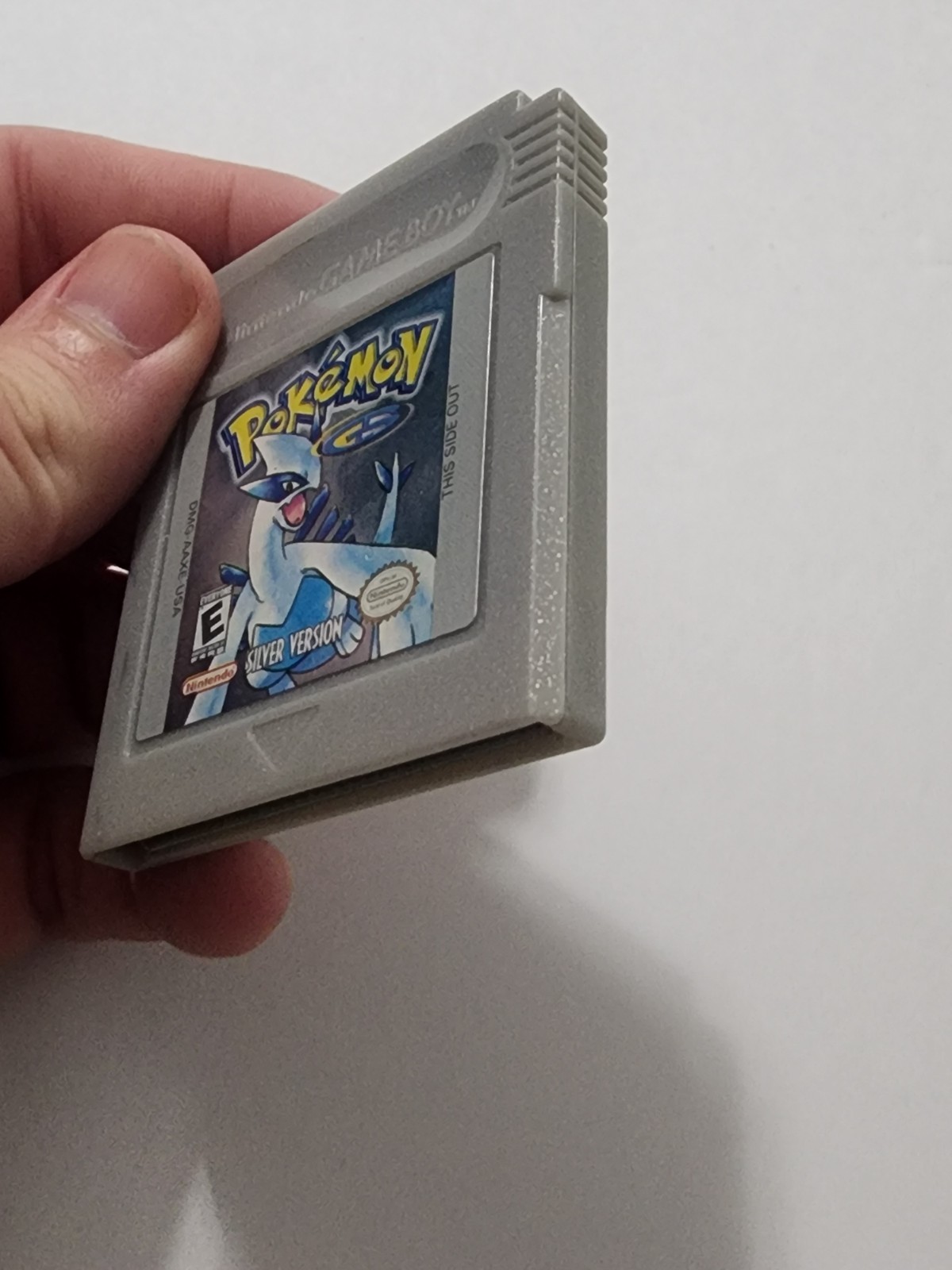 Authentic Pokemon Silver Version Game Boy Color GBC TESTED Does Not Save