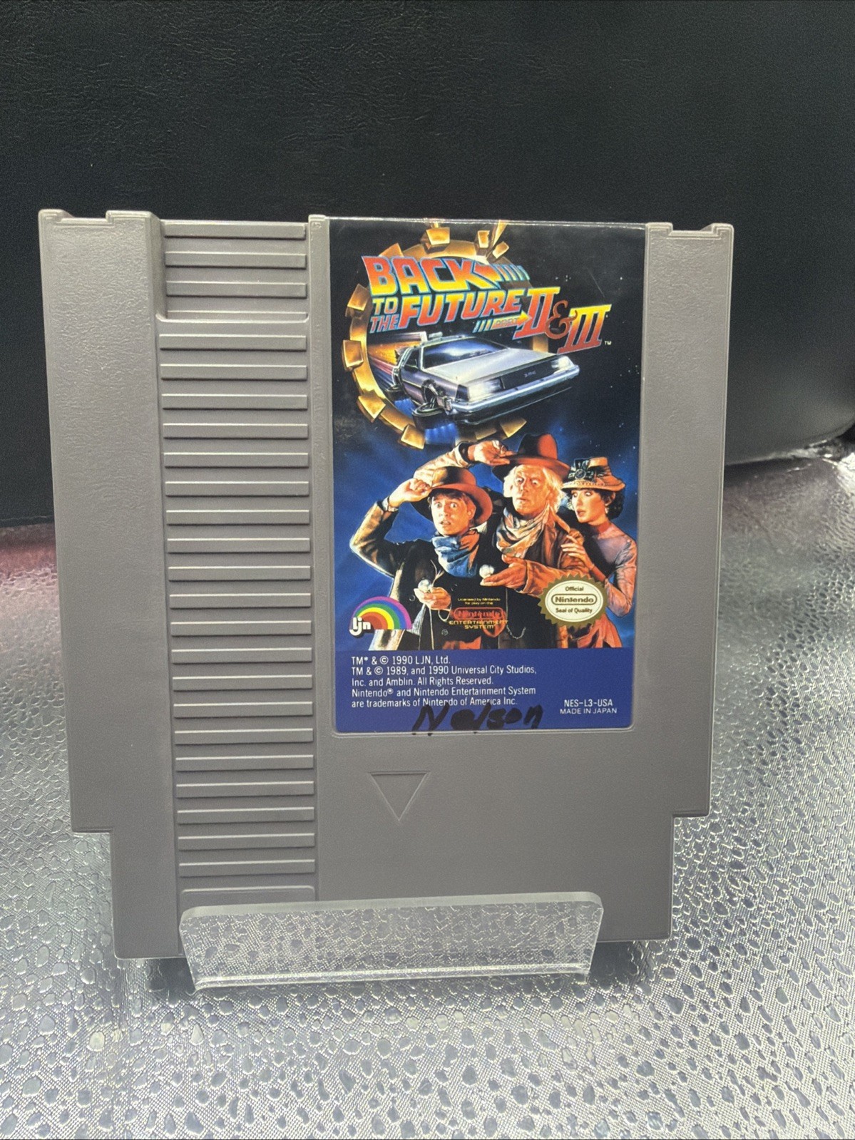 Back to the Future Part II & III NES Nintendo Authentic Tested