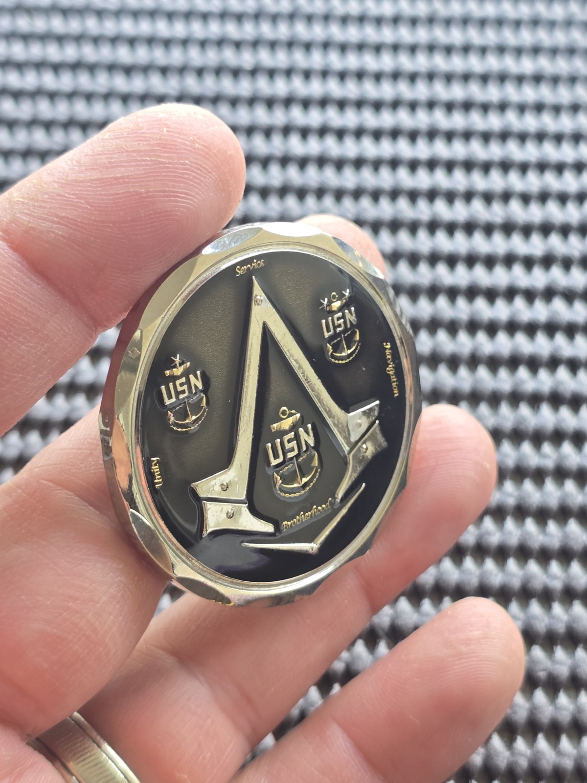 Assassin’s Creed Challenge Coin US NAVY Ubisoft Unity Origin Black Flag Odyssey