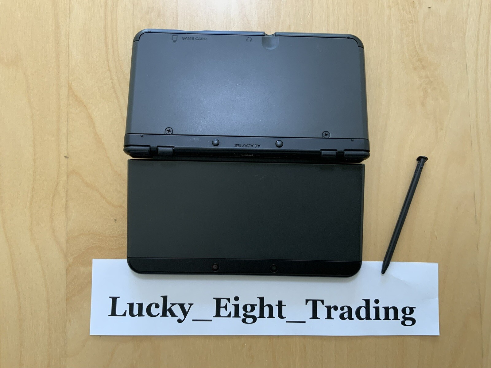 New Nintendo 3DS Black Console Charger Japanese ver Japan ver [CC]