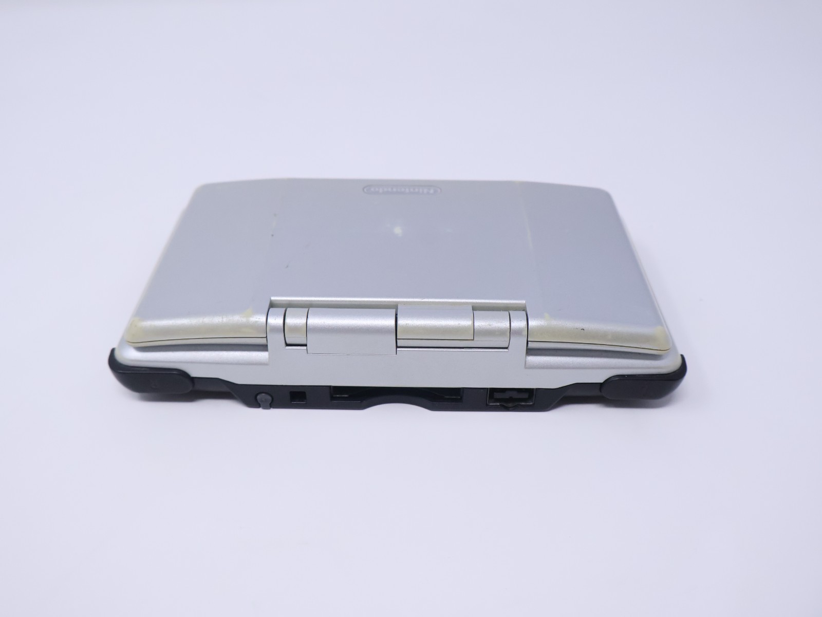 Nintendo DS Handheld Console Tested Working Titanium Silver w/ Charger & Stylus