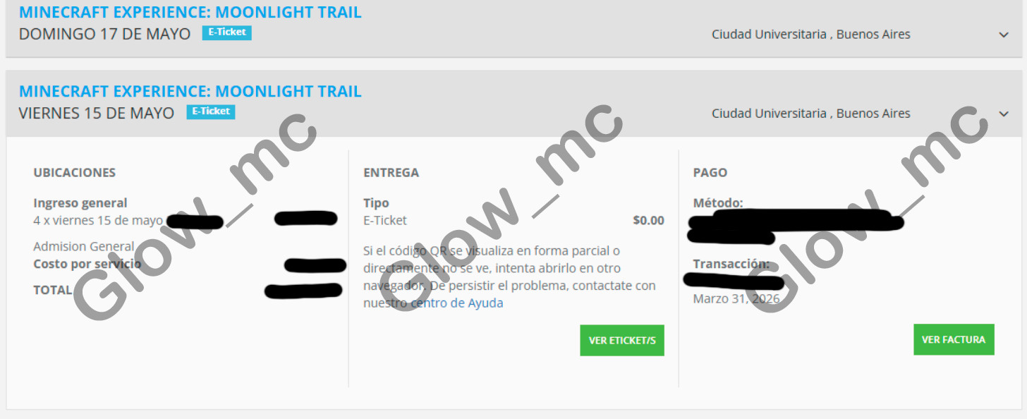 MOONLIGHT TRAIL Minecraft Experience Cape Code – IN STOCK