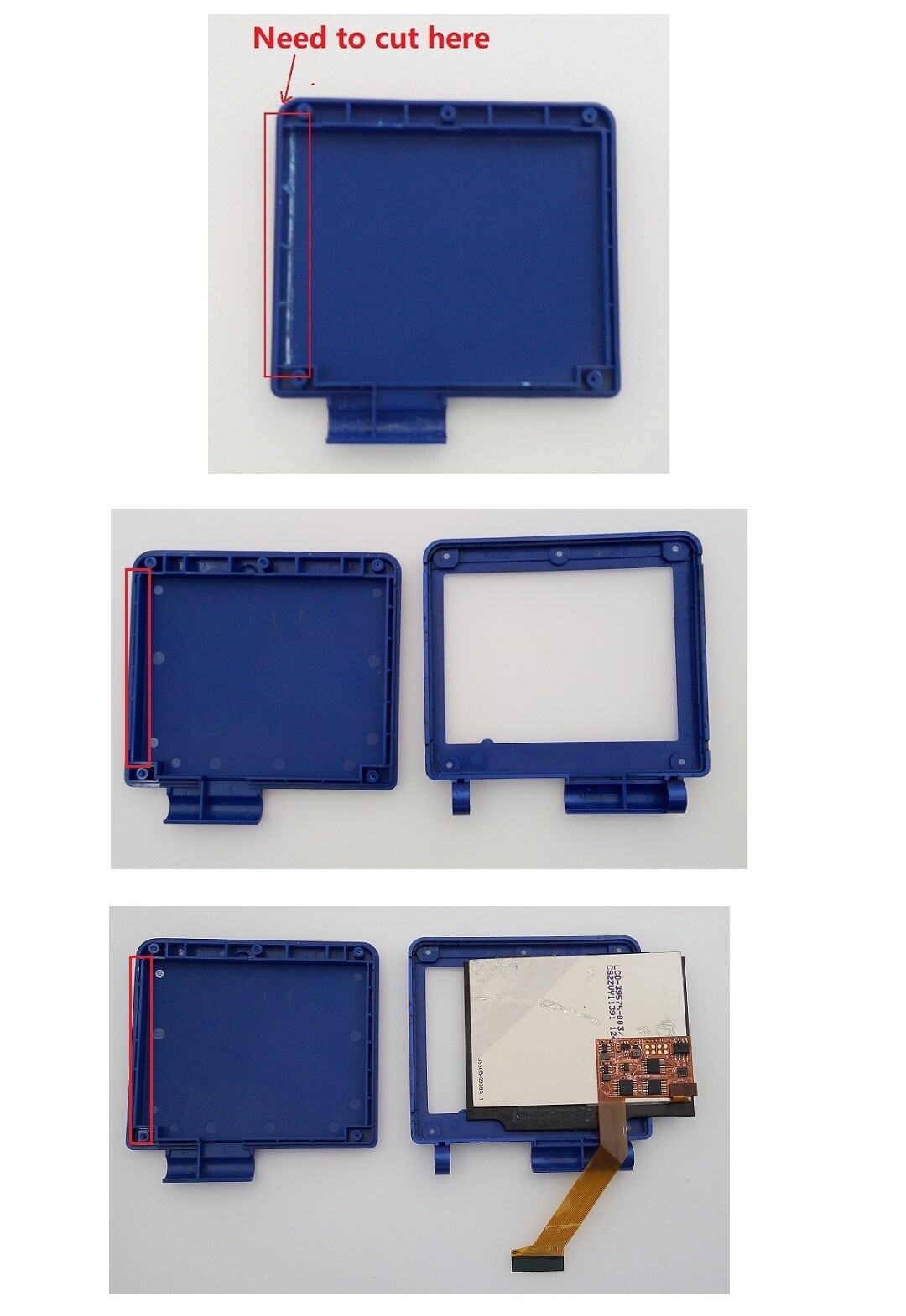 Game Boy Advance SP AGS 101 IPS Backlight LCD Mod Kit For 001 & 101