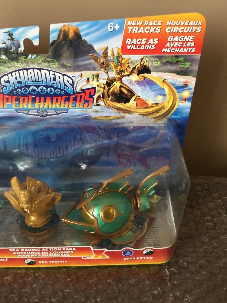 Skylanders SuperChargers: Racing Sea Pack Racing Sea Pack Sea Trophy Fast Ship!!