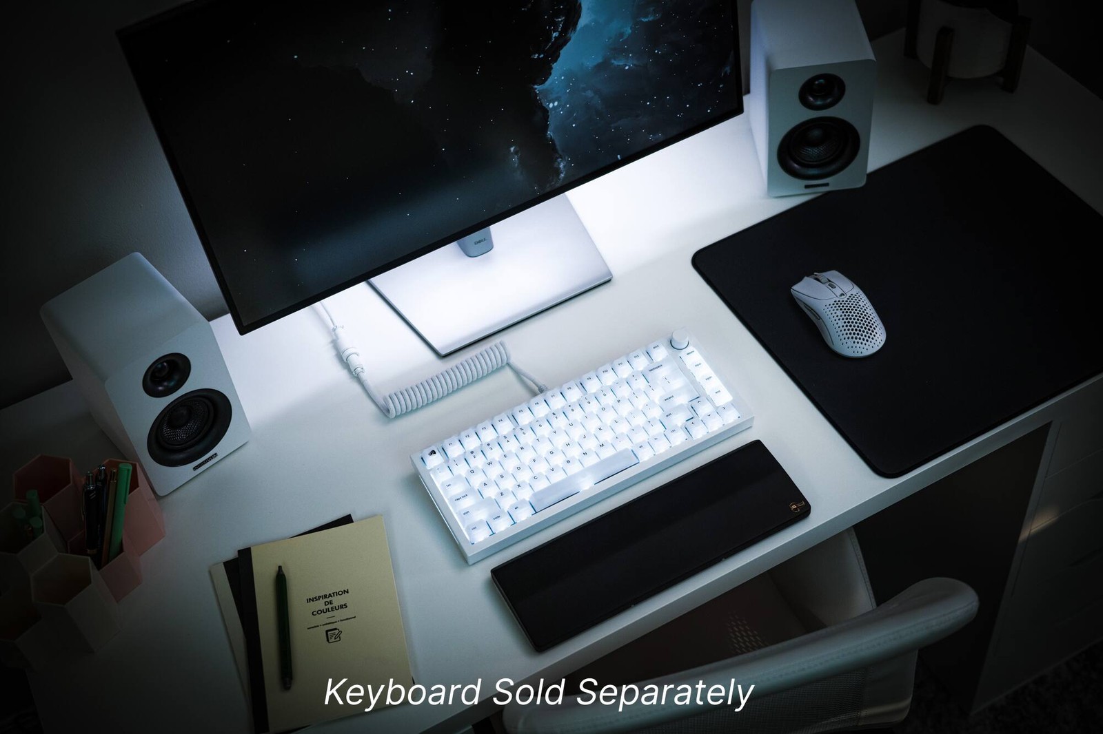 Glorious – Polychroma Translucent Universal RGB Keycaps for 100% 85% 80% TKL …