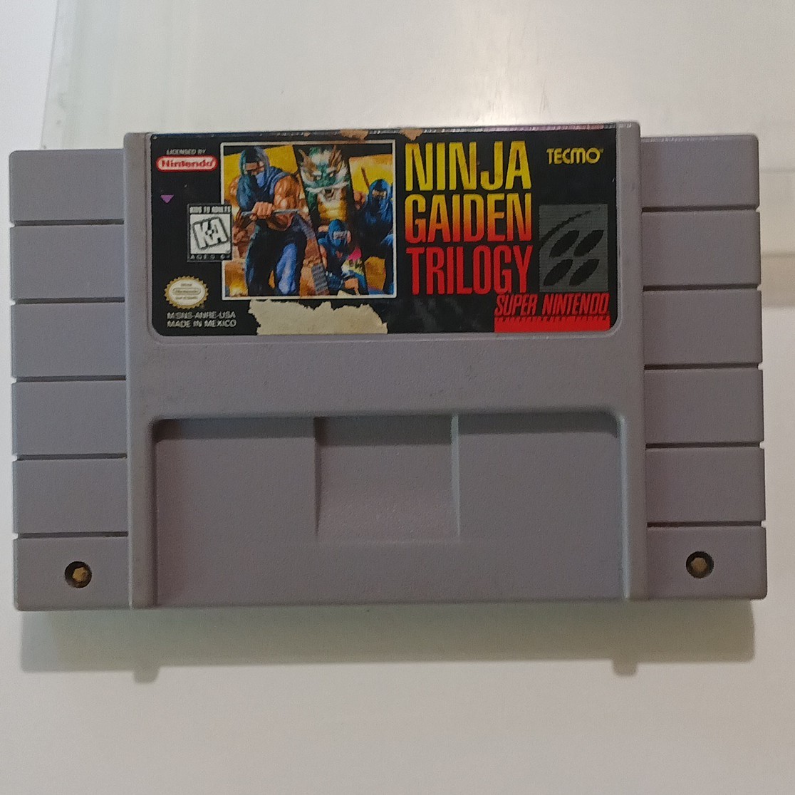 Tecmo Ninja Gaiden Trilogy (Ninja Gaiden Series) Nintendo SNES NTSC-U/C