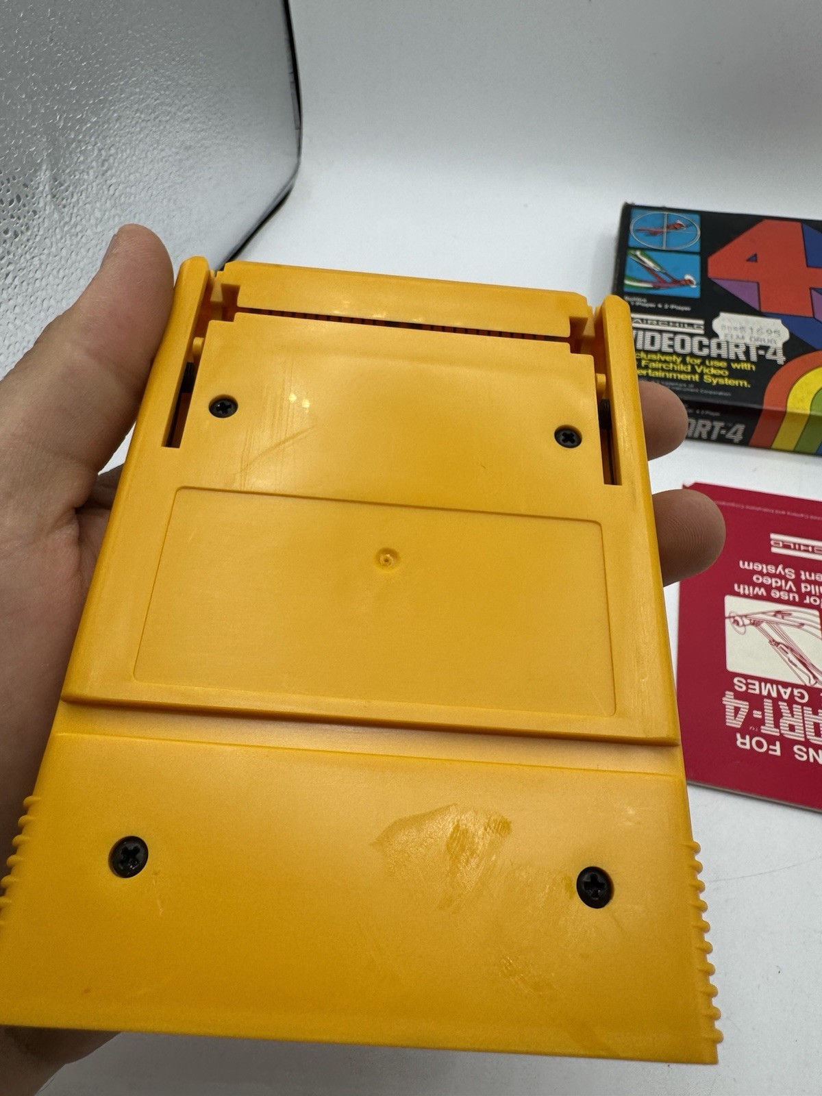 Fairchild Channel F Videocart #4 – Spitfire – CIB Tested Working