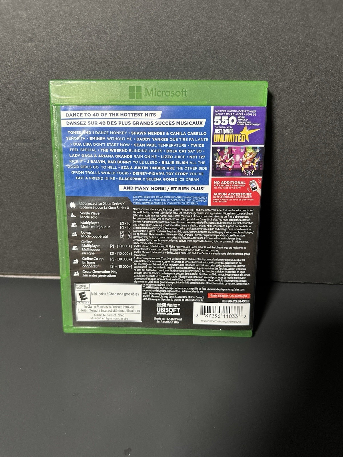 Just Dance (Xbox Series X, Xbox One, 2021)