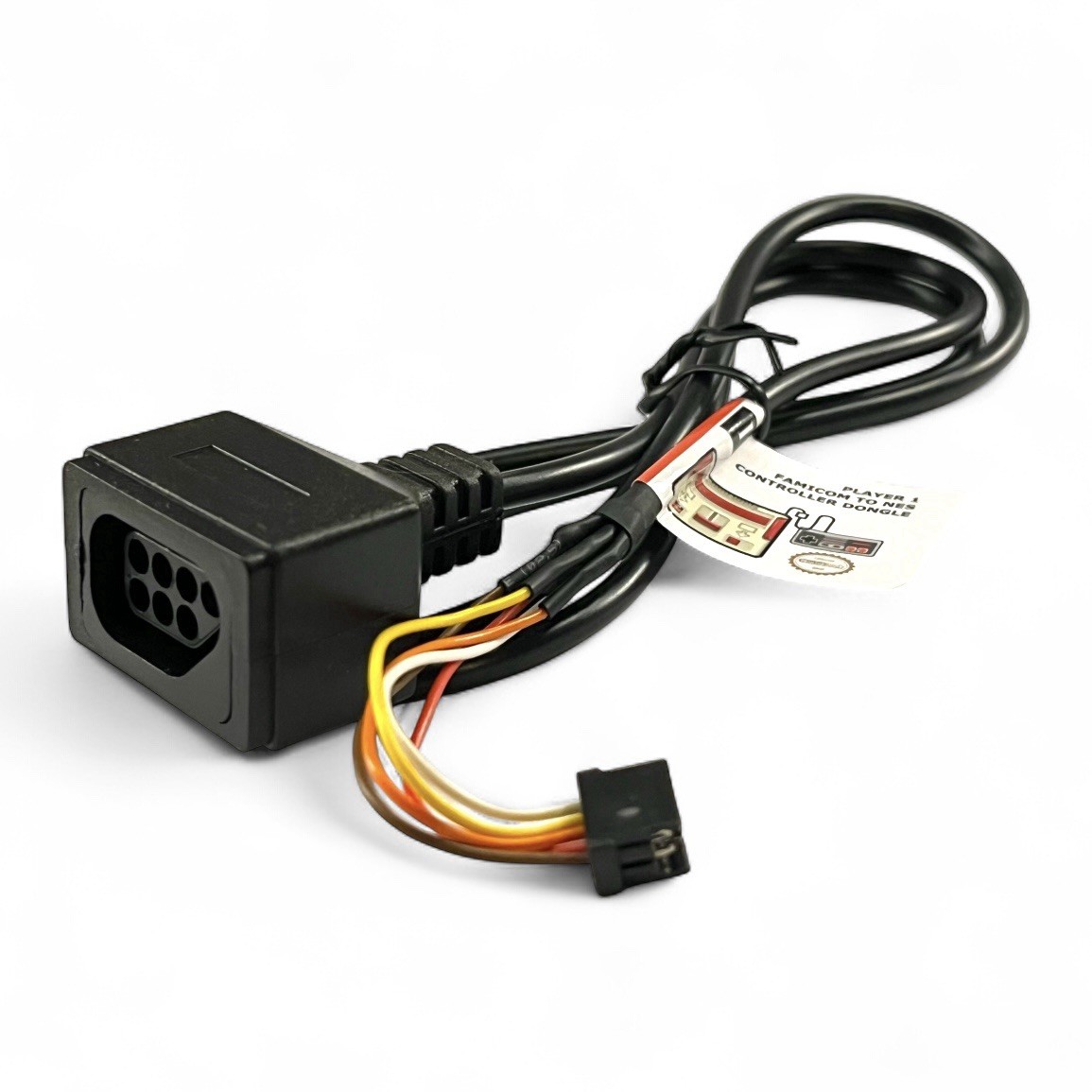 Famicom to NES Controller Cable 5-Pin Adapter Handmade 3ft Plug & Play Nintendo