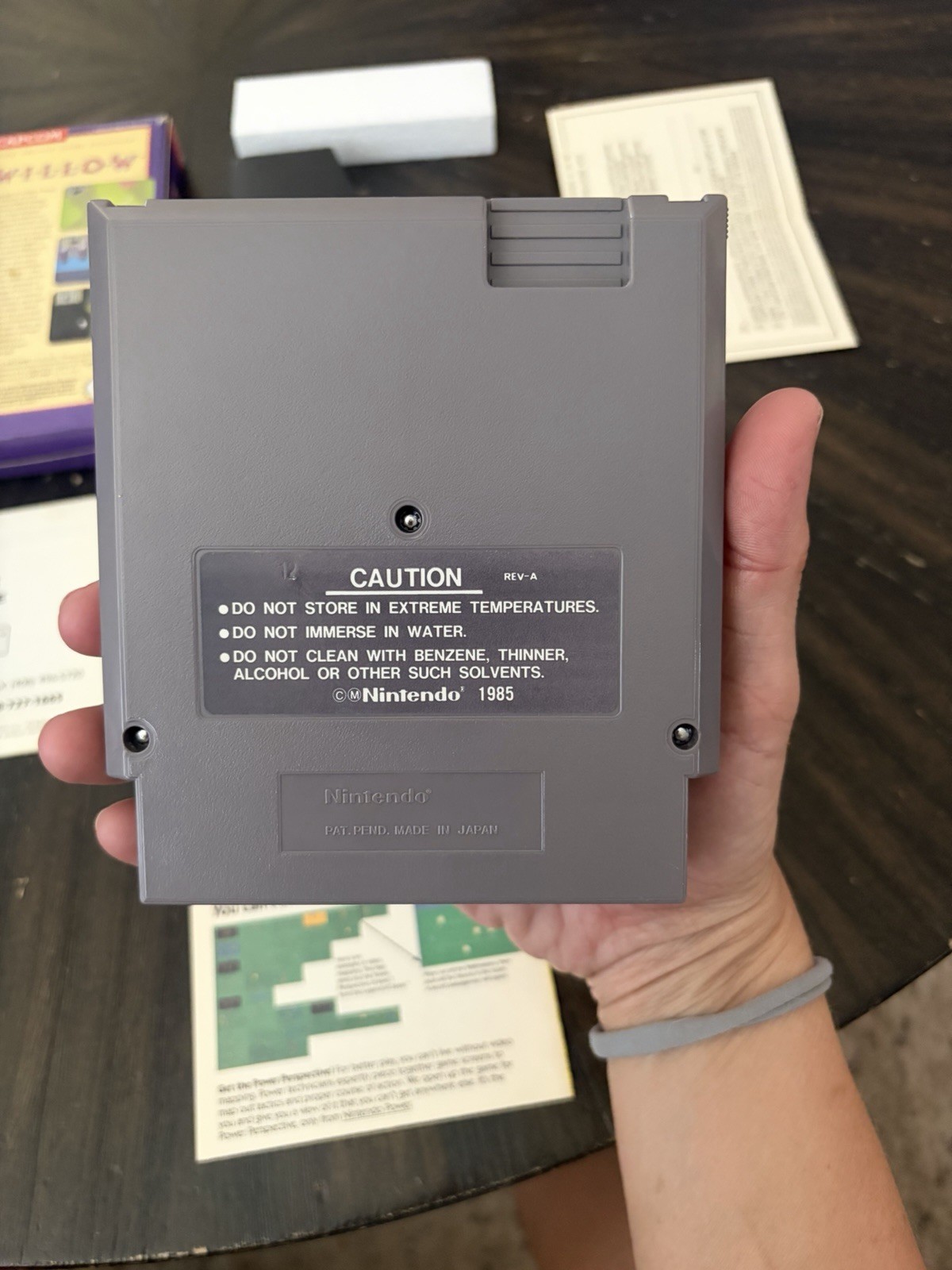 Nintendo NES Game Willow CIB Complete In Box