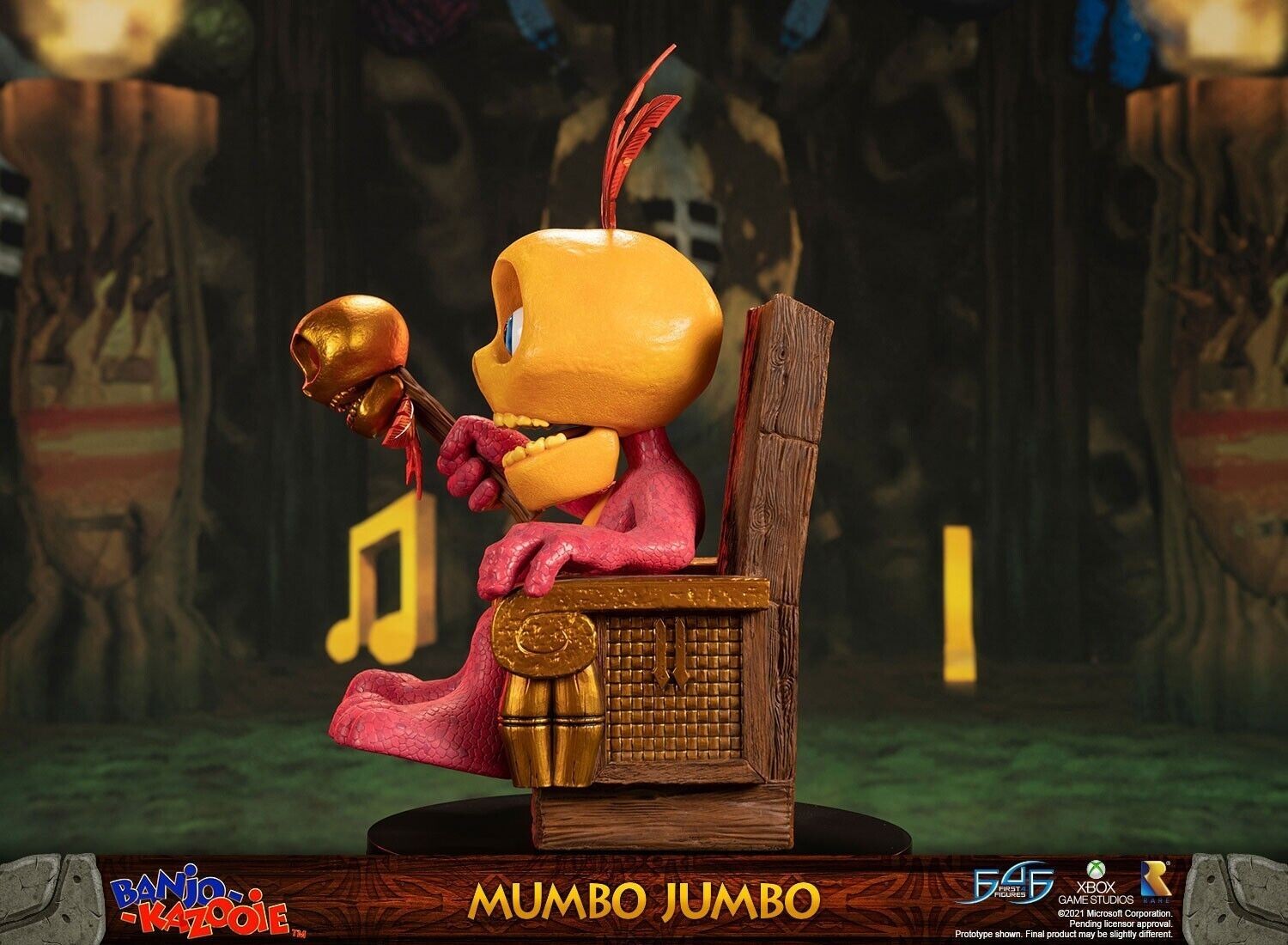 First4Figures Banjo-Kazooie: Mumbo Jumbo Standard Statue Mint in Box