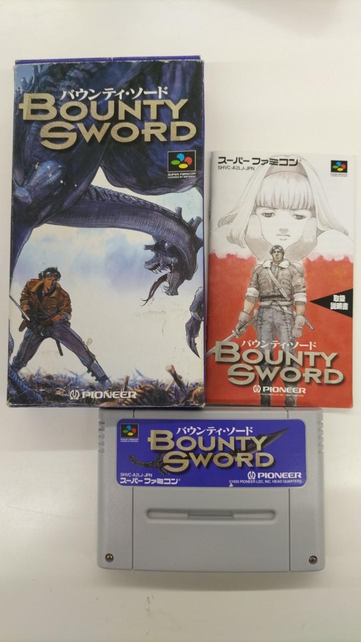 PIONEER Bounty Sword Famicom Software