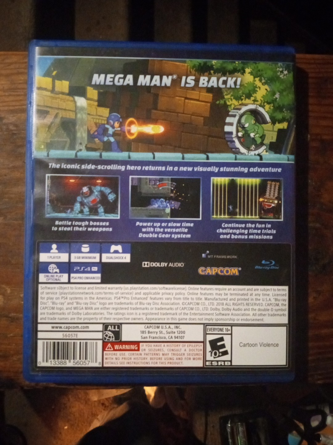 Mega Man 11 (PlayStation 4, 2018)