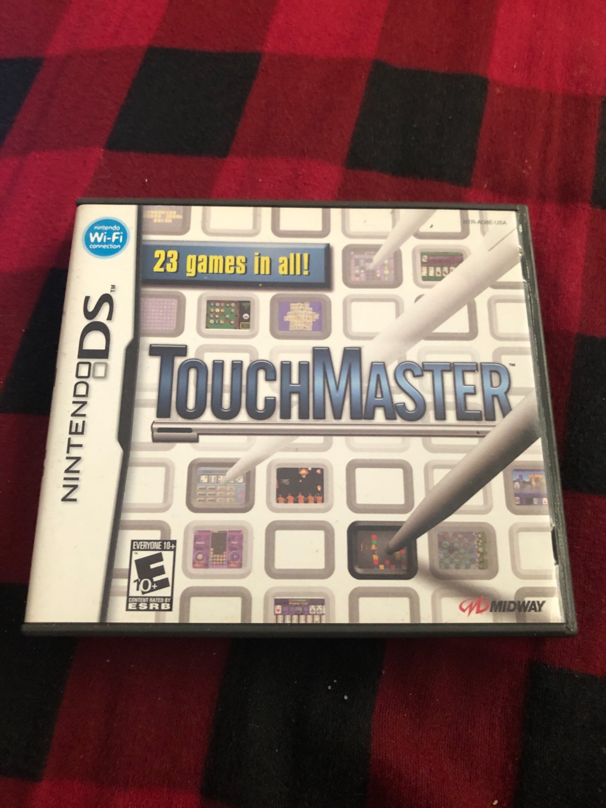TouchMaster Nintendo DS 2007 Case Manual Cartridge Tested Works Great Authentic