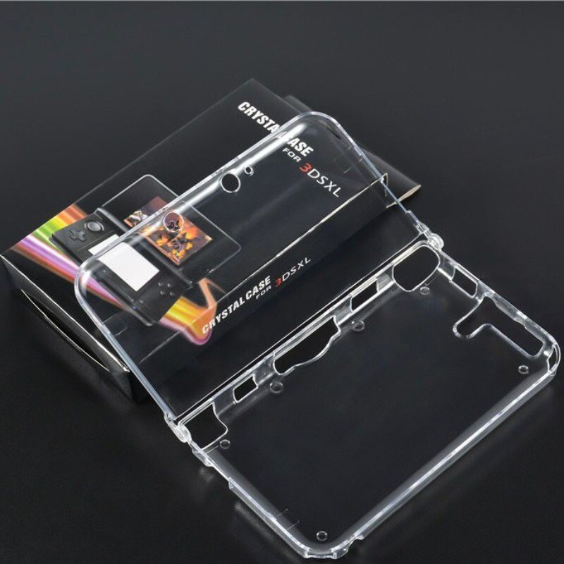 Clear Crystal Hard Shell Skin Transparent Case Cover For New 3DS / 3DS XL LL