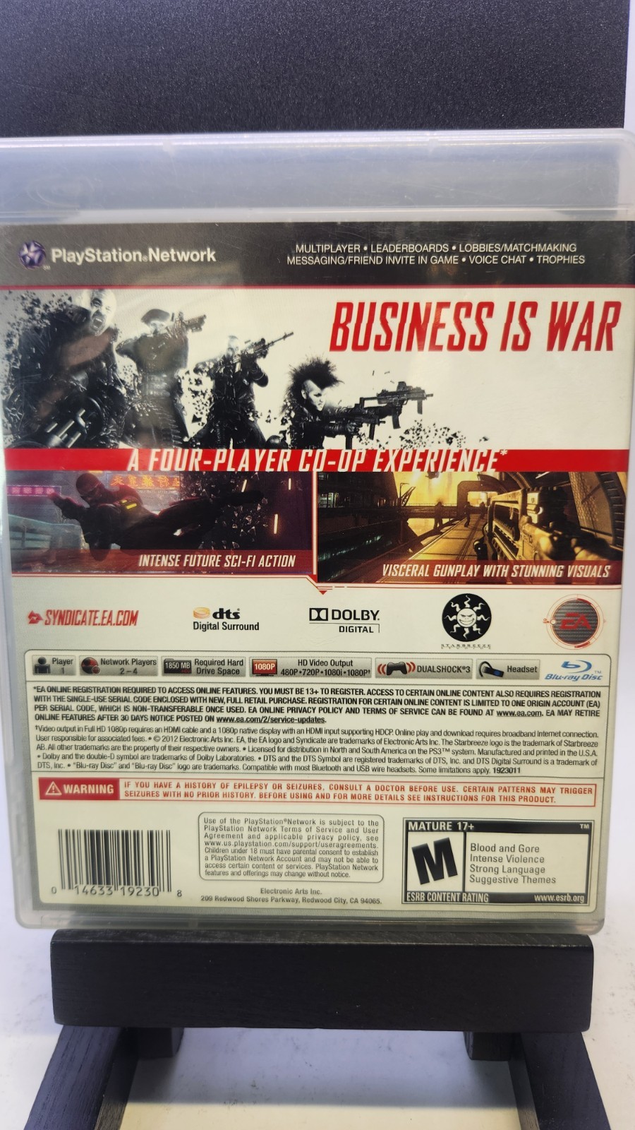 Syndicate PS3 – CIB – TESTED – W/ Manual