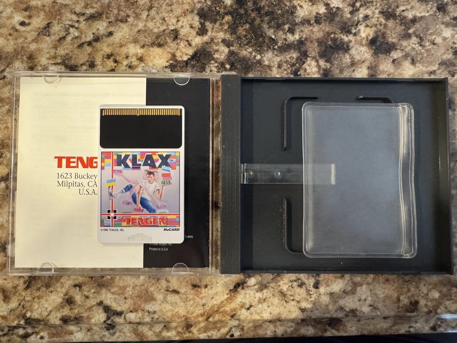 TurboGrafx 16 TurboExpress with Box and Five Games READ DESCRIPTION