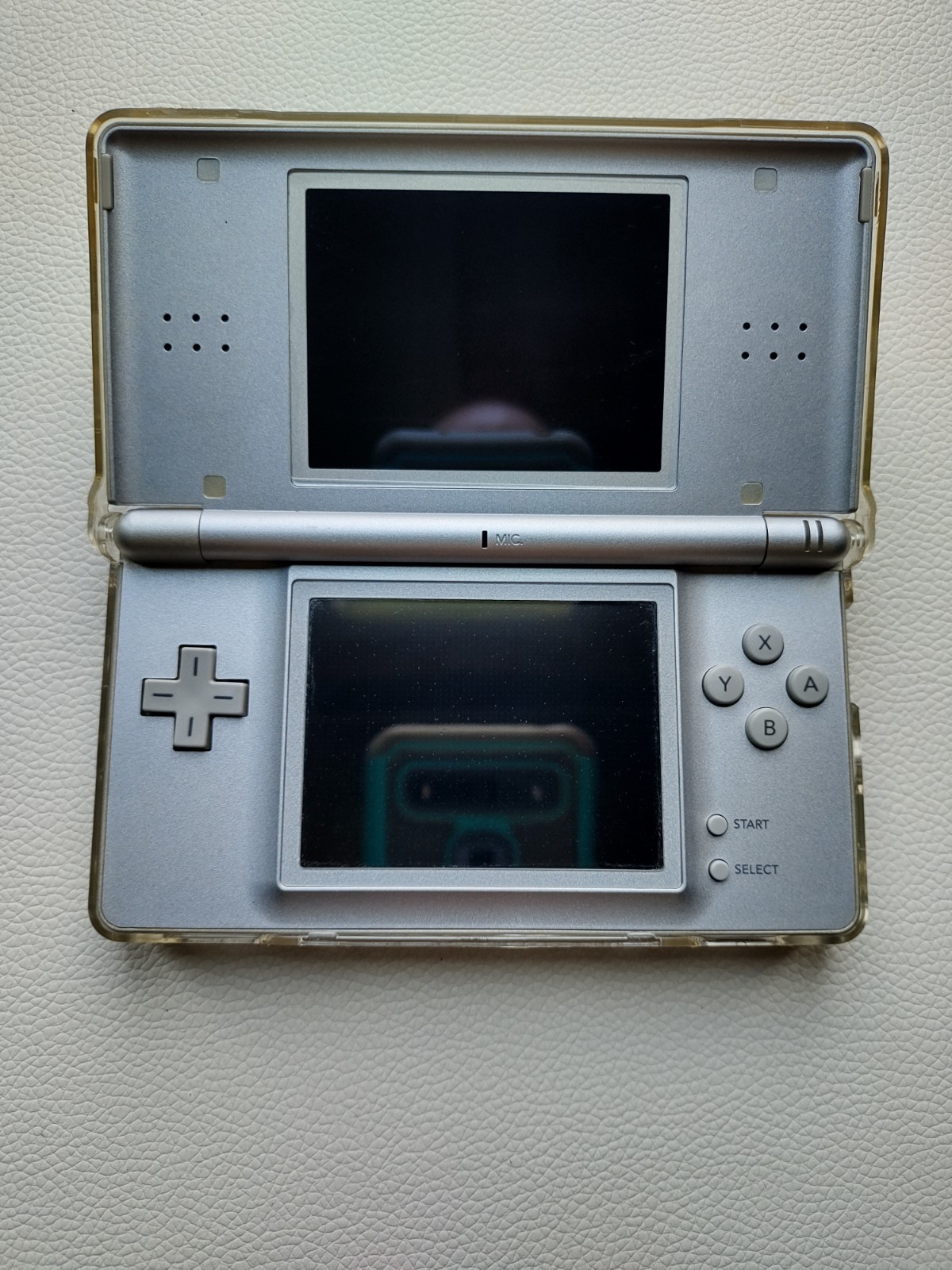 Nintendo DS Lite Launch Edition Silver Handheld System Japanese *TESTED*