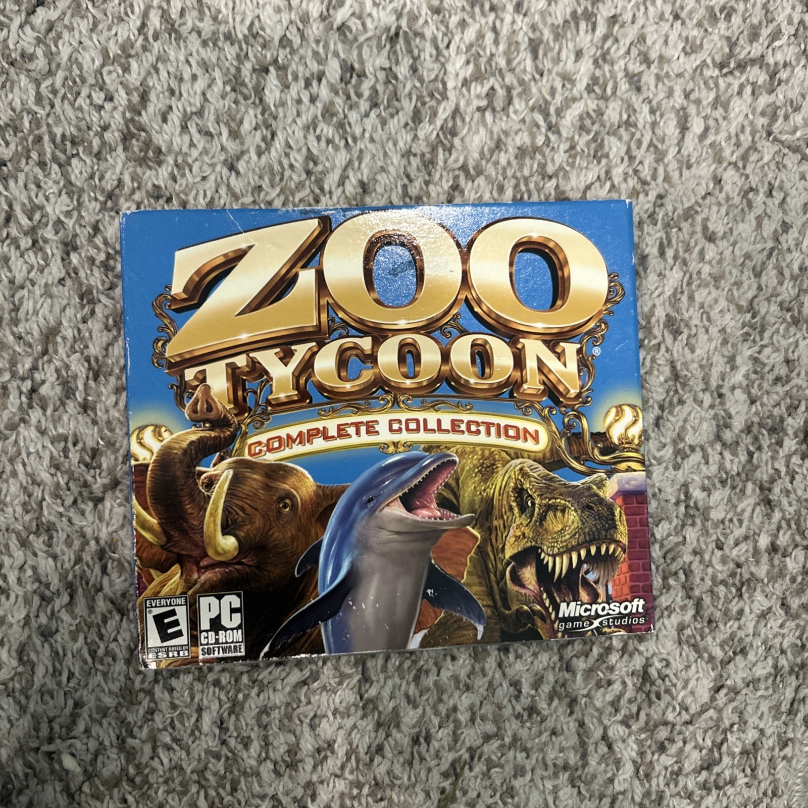 Zoo Tycoon Complete Collection PC Slip Cover Edition Marine Mania – DISC 1 ONLY