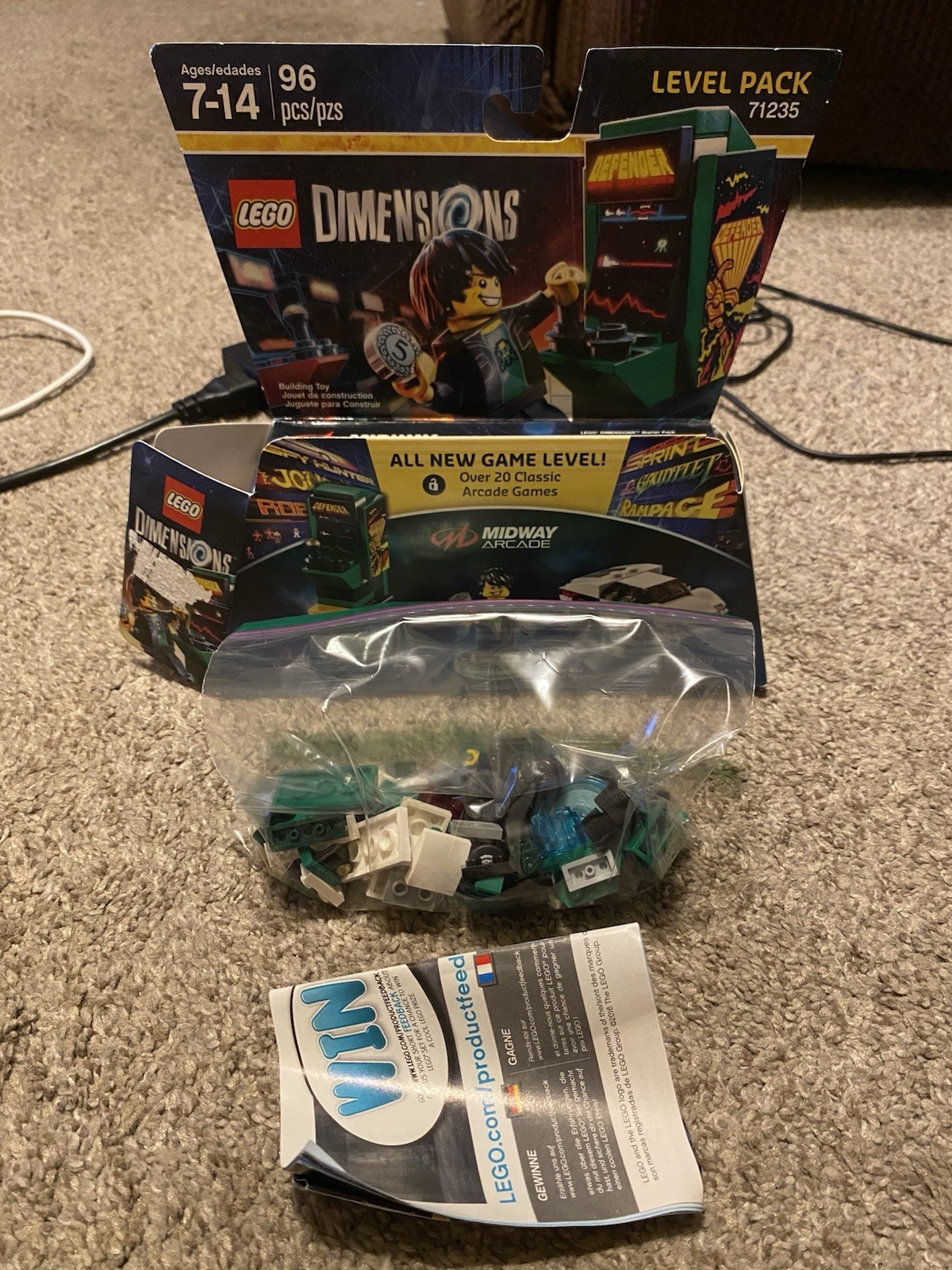 LEGO Dimensions Midway Arcade level pack