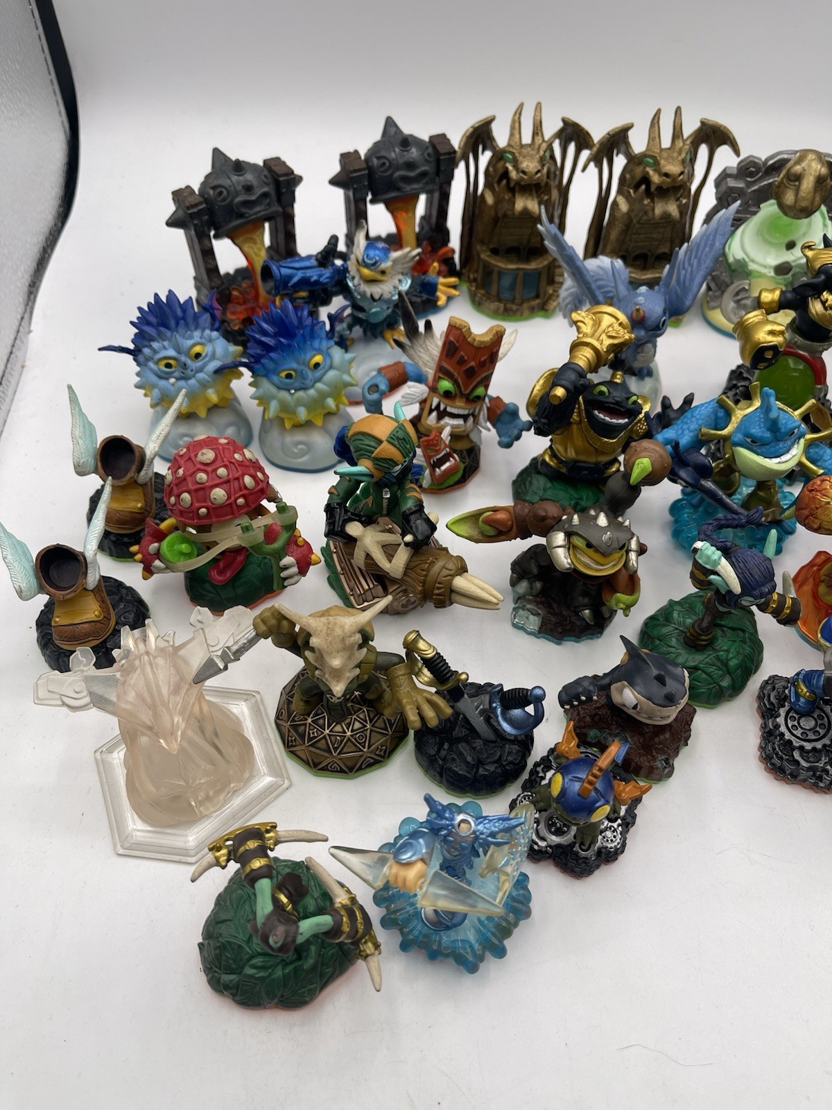 43 Figure Skylanders Spyros Adventure & Swap Force Lot Wash Buckler Sonic Boom
