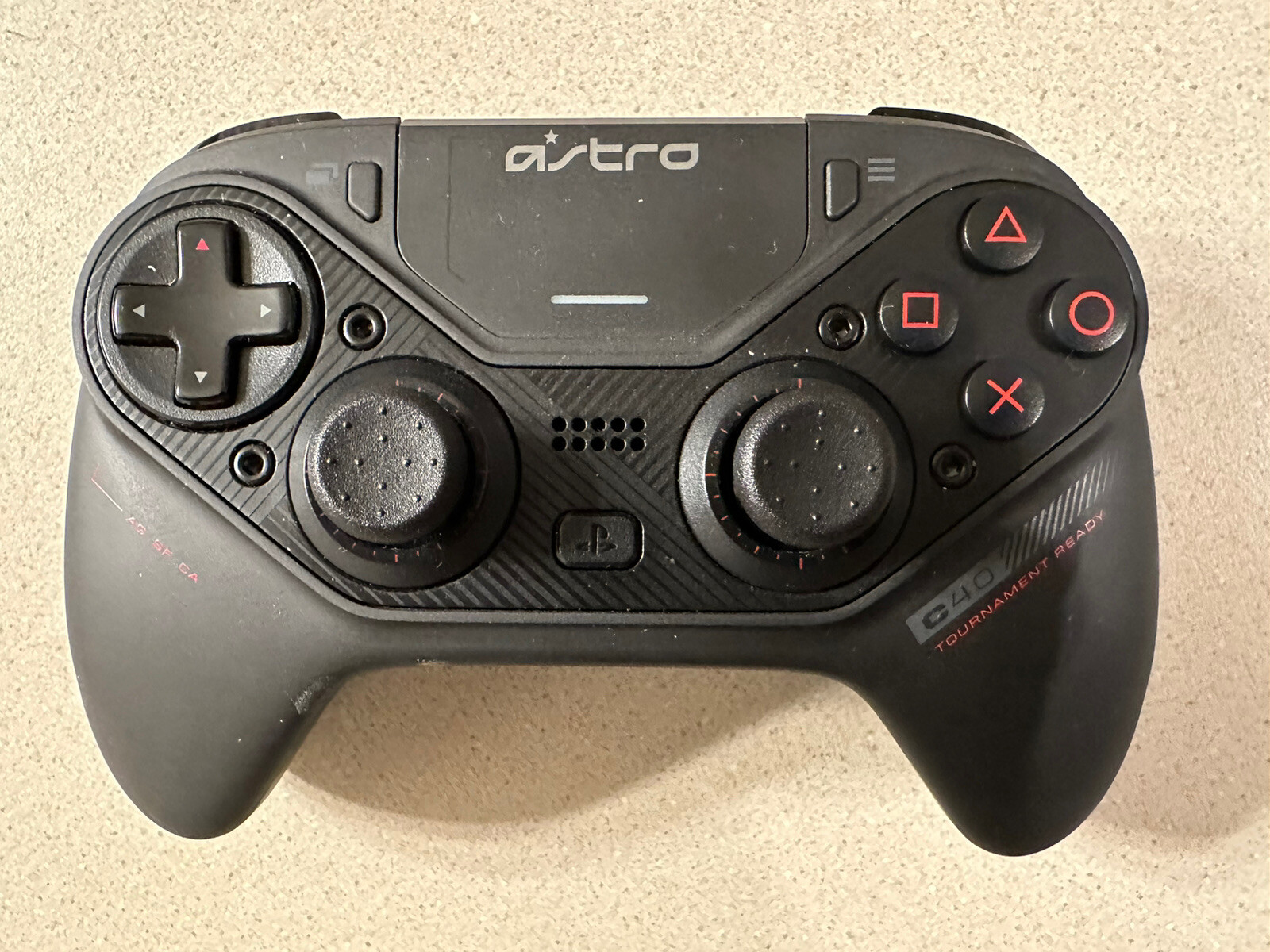 Astro Gaming C40 TR Wireless Controller for PlayStation 4 PS4 Black Clean!