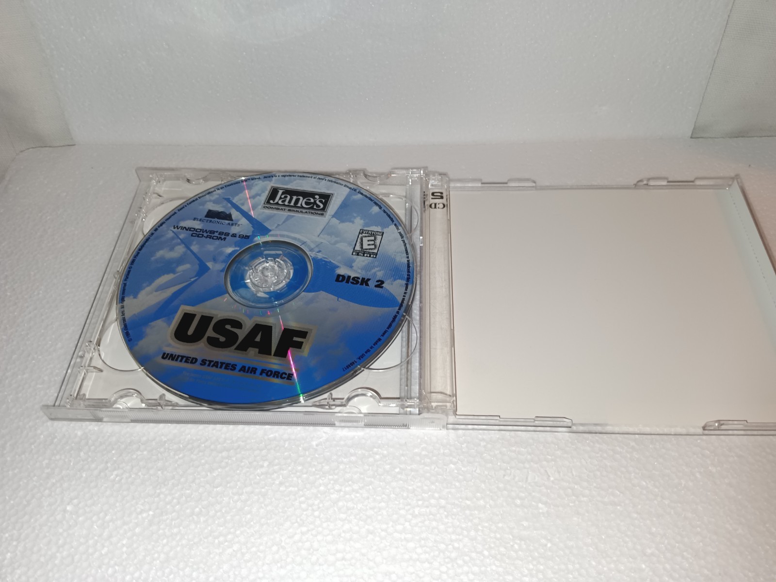 Jane’s USAF United States Air Force PC CD-ROM 1999 2 Disc
