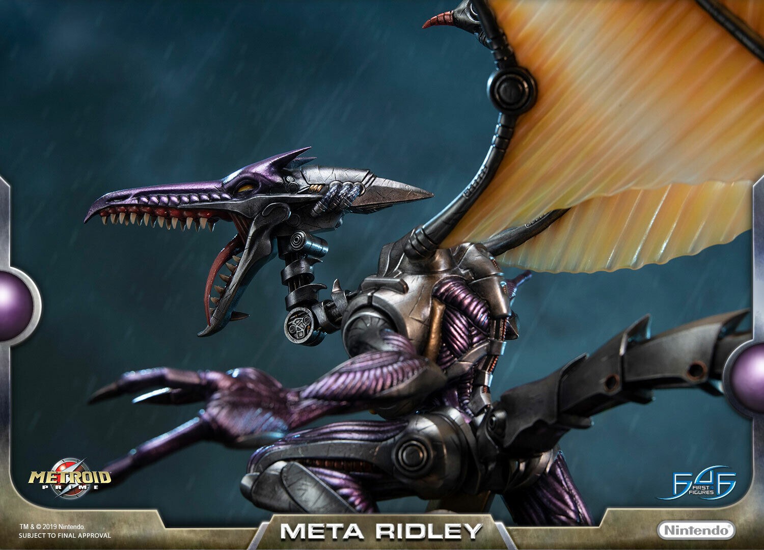 First4Figures Metroid Prime Meta Ridley Standard Edition Mint in Box SEALED