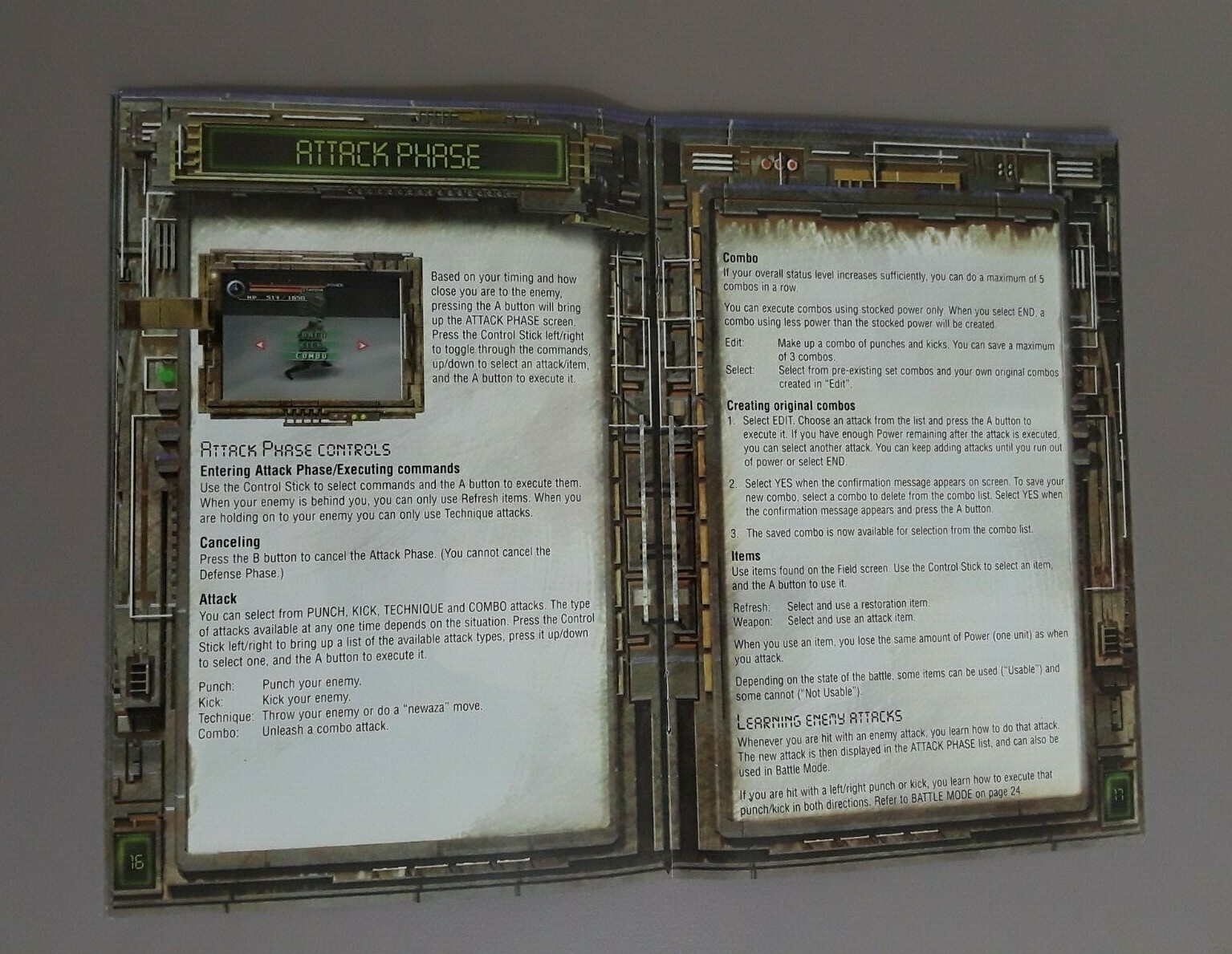 Hybrid Heaven N64 Nintendo 64 Original Instruction Manual Booklet