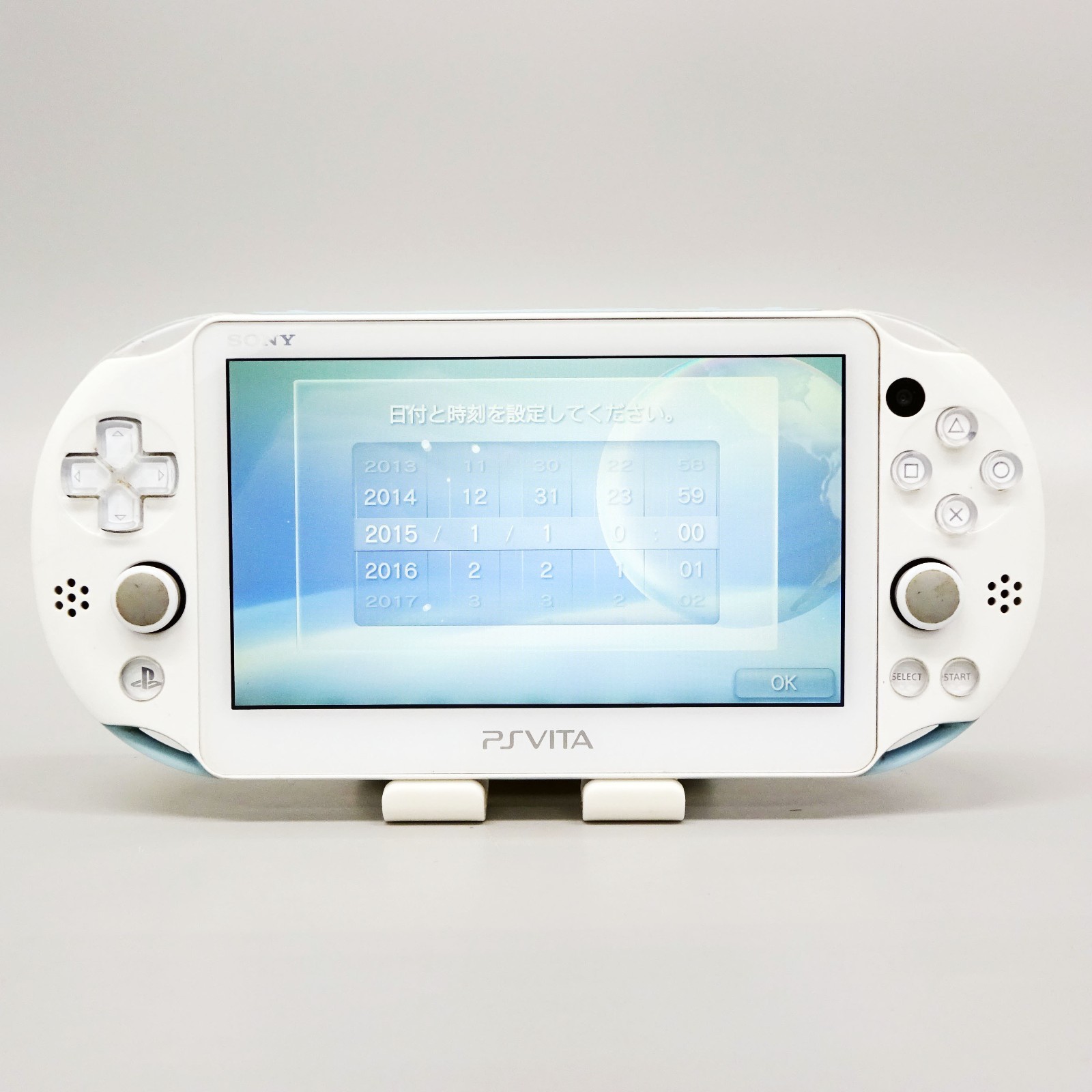 Sony Playstation PS Vita Light Blue White PCH-2000 ZA14 Console only PSV Slim