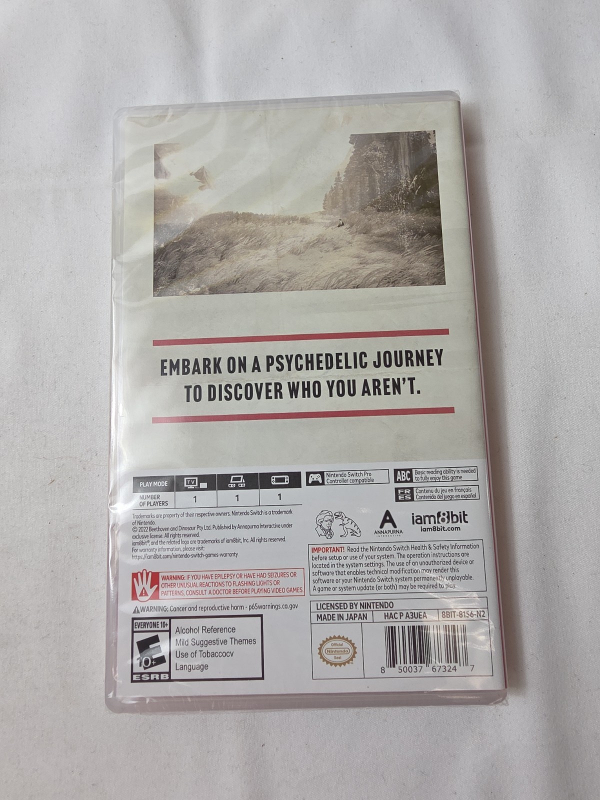 Nintendo Switch – The Artful Escape iam8bit Exclusive Cover (Sealed)