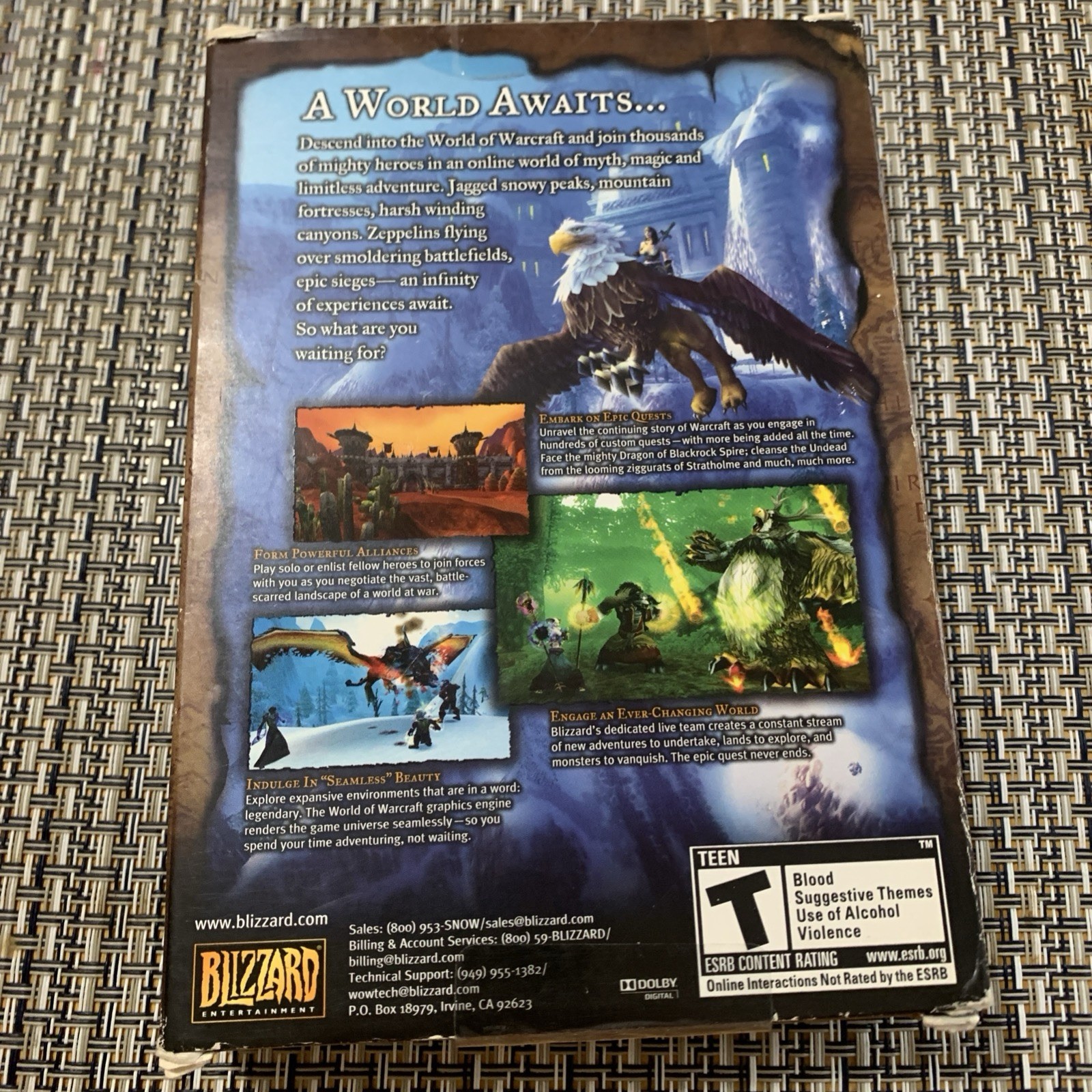 World of Warcraft Blizzard Entertainment