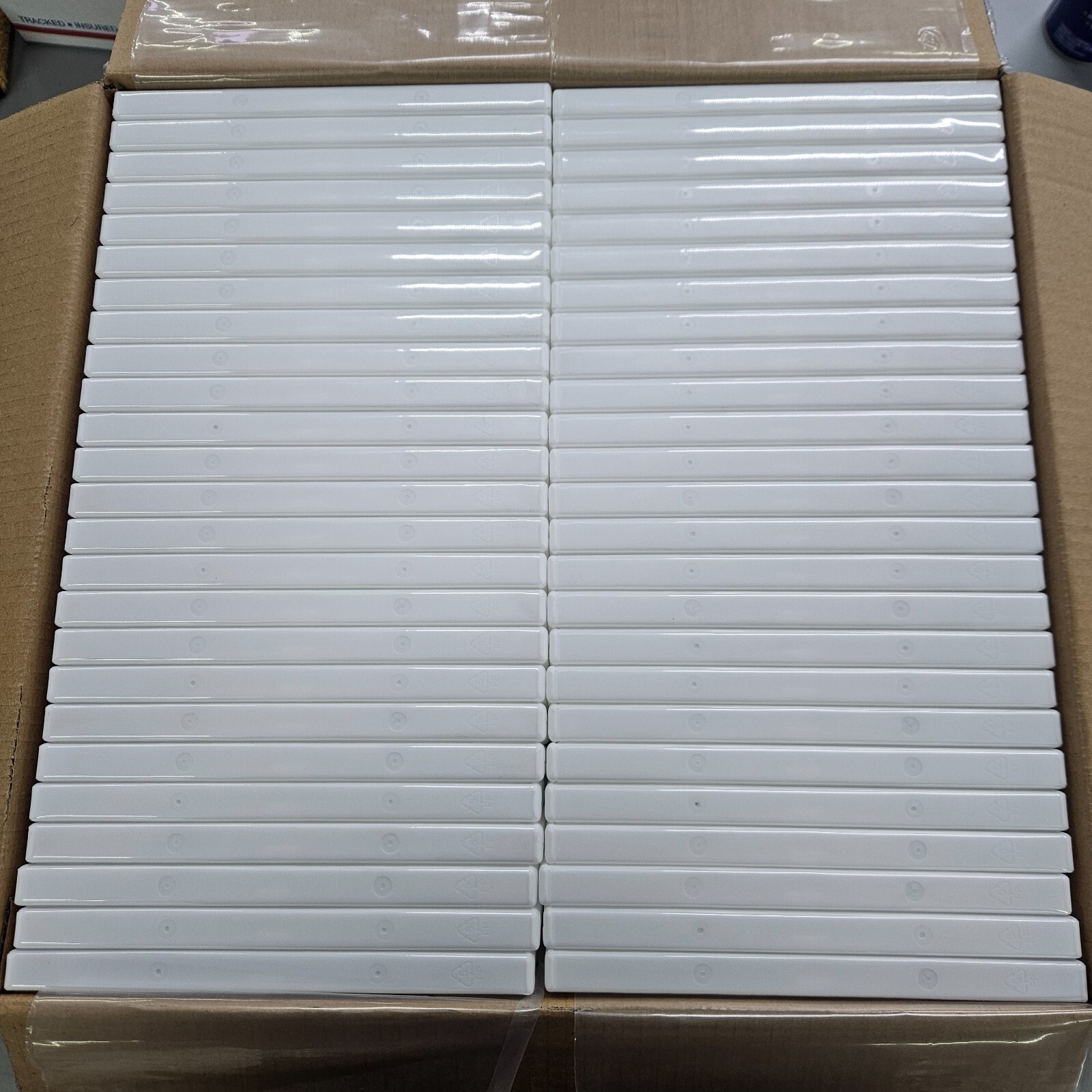 Lot Of 100 New Nintendo Wii DVD White Replacement Cases US Stock Ships Fast