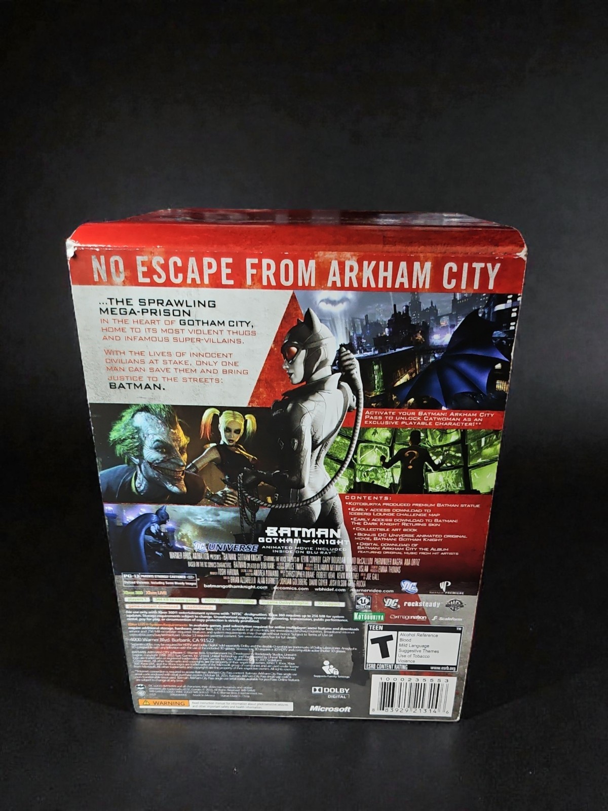 🔥Batman Arkham City Xbox 360 Collector’s Edition Statue – No Game