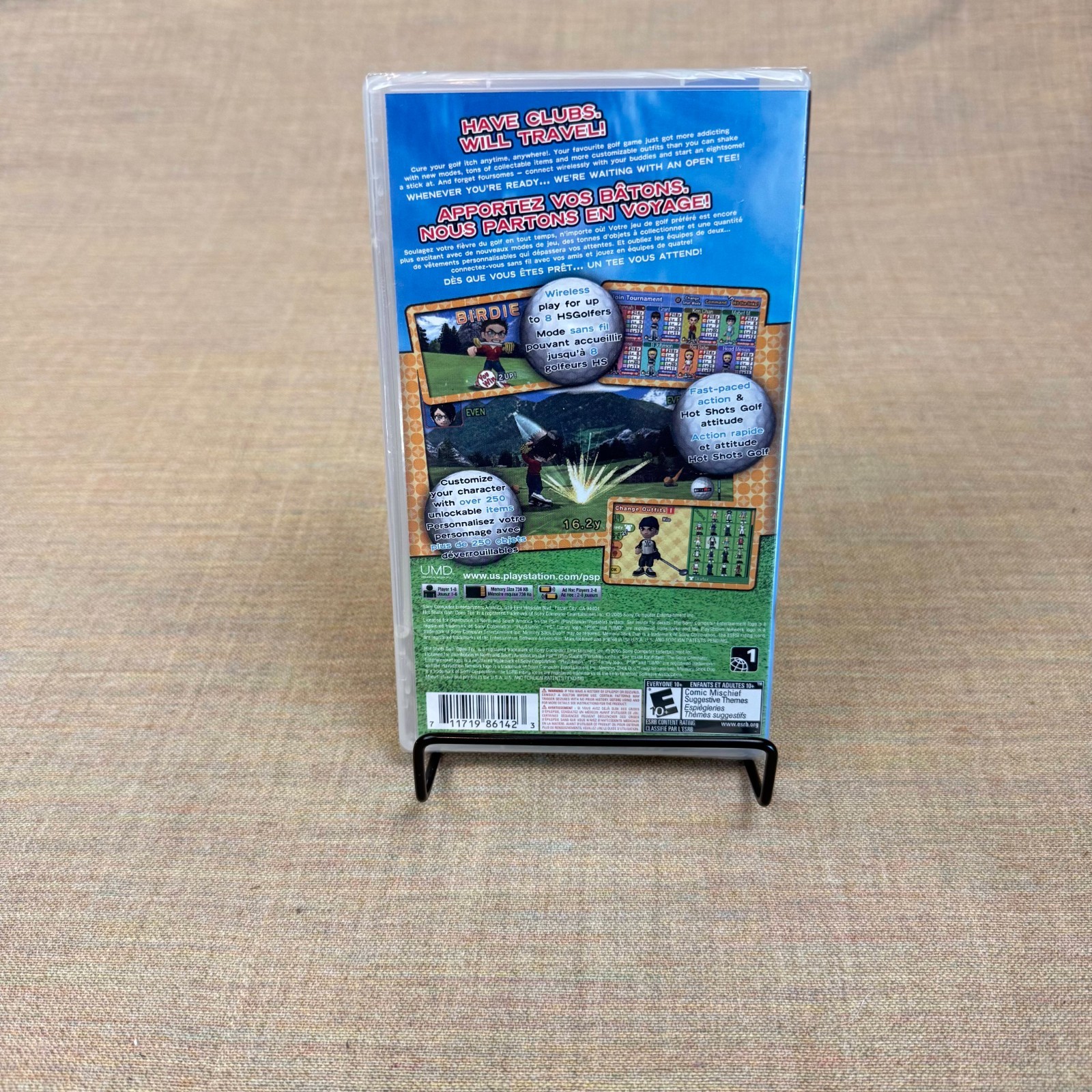 Hot Shots Golf: Open Tee – PSP – Brand New Factory Sealed Copy