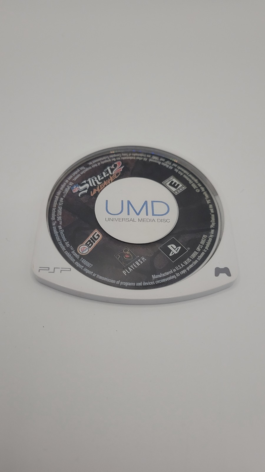 NFL Street 2 Unleashed Sony PSP UMD Disc Only Tested Working EA Sports BIG