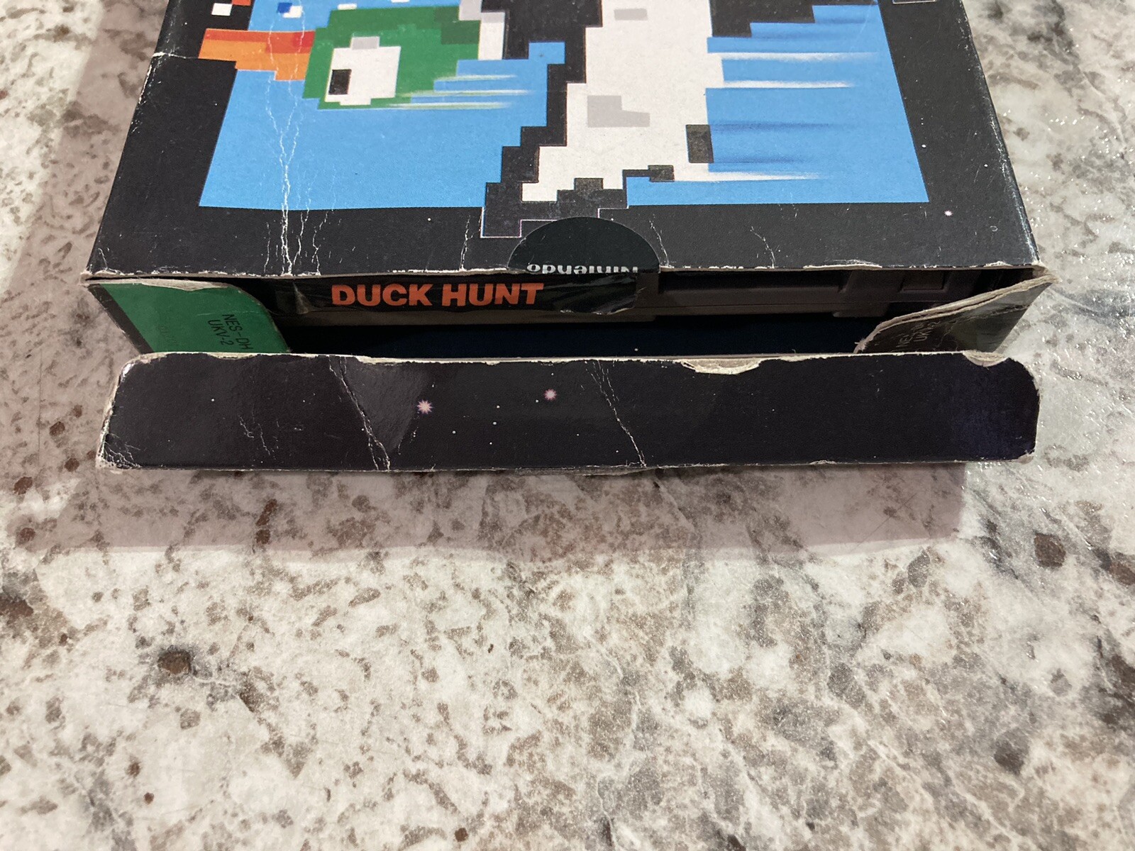1985s Duck Hunt (Nintendo NES Game) CIB Authentic/Rare/ 3 Screws/sticker seal