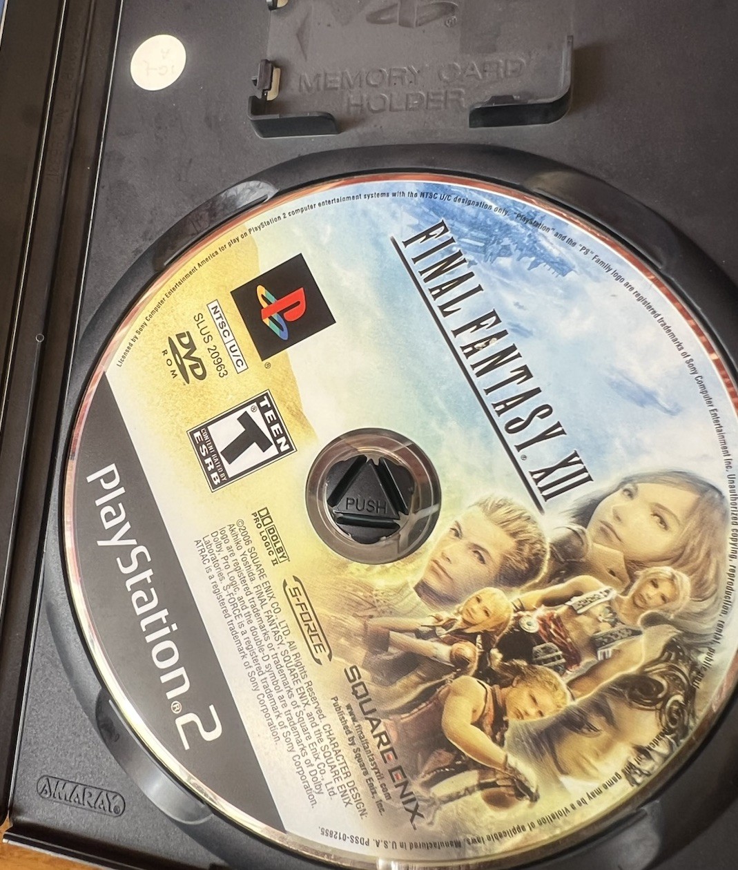 Square Enix Final Fantasy XII 2006 Teen Version Sony PlayStation W/ Book