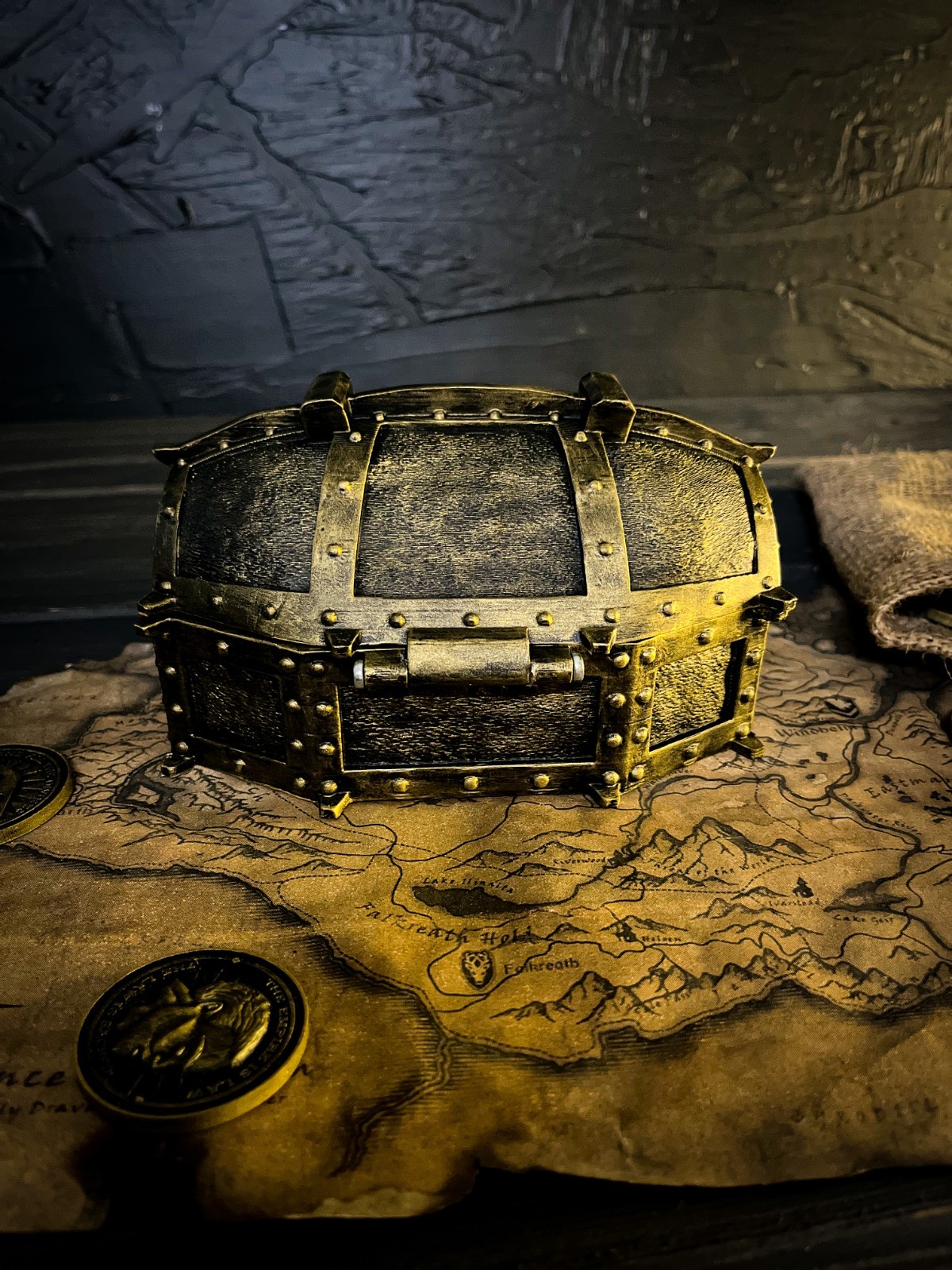 Skyrim Stone of Barenziah, Collector’s Chest & Stone, Elder Scrolls Gift