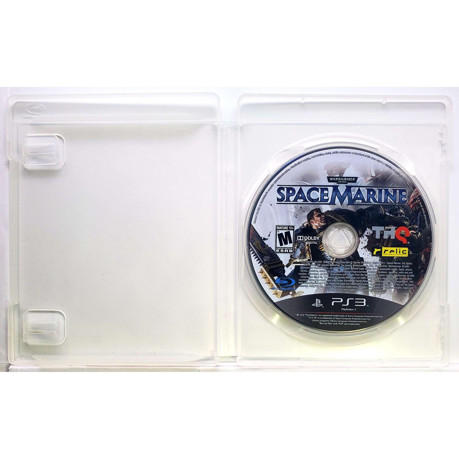 Warhammer 40000 Space Marine – Sony Playstation 3 PS3 Pristine Tested