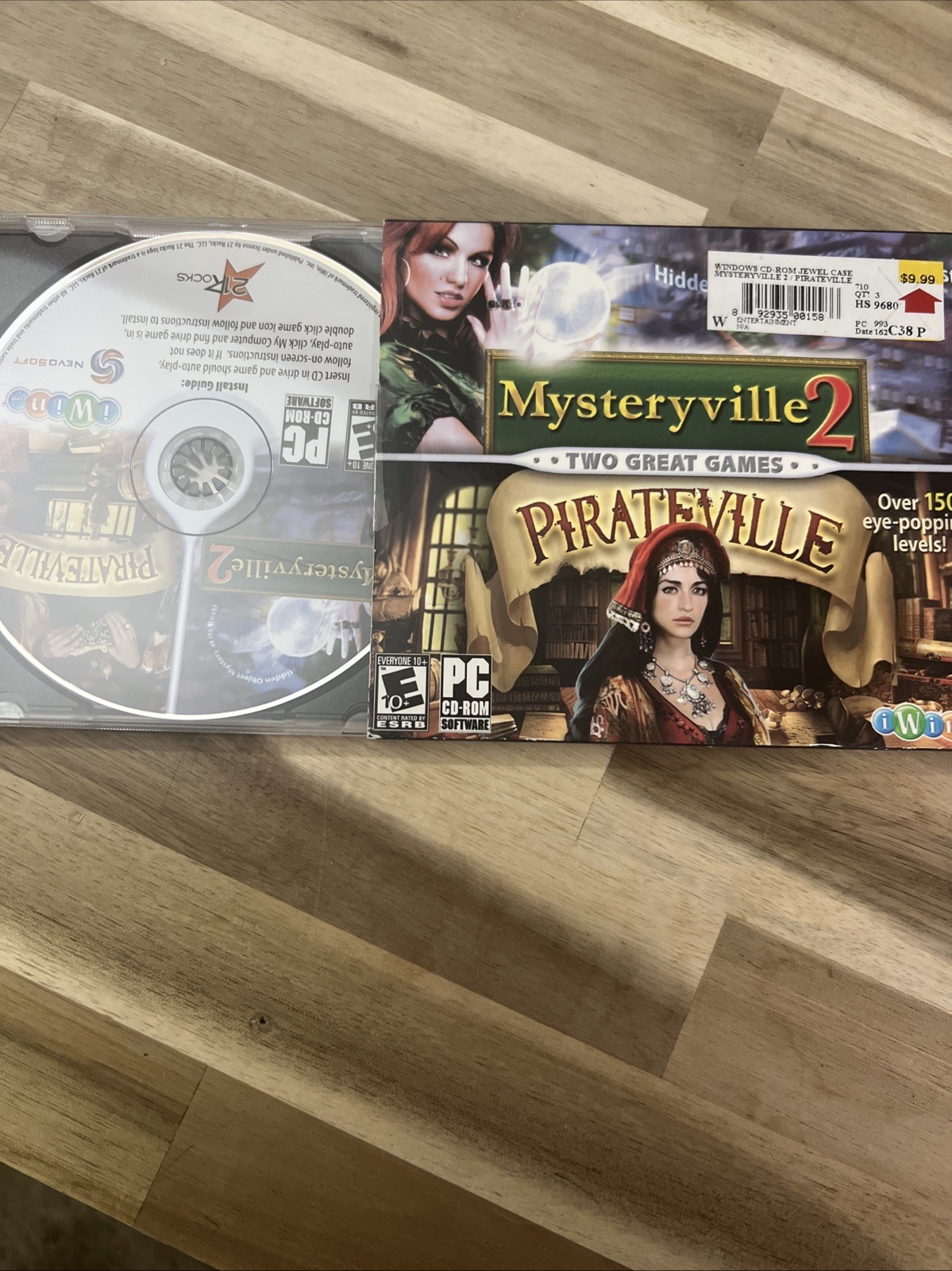 iWin Mysteryville 2 Pirateville PC CD-ROM OS N/A Multicolor Hidden Object Games