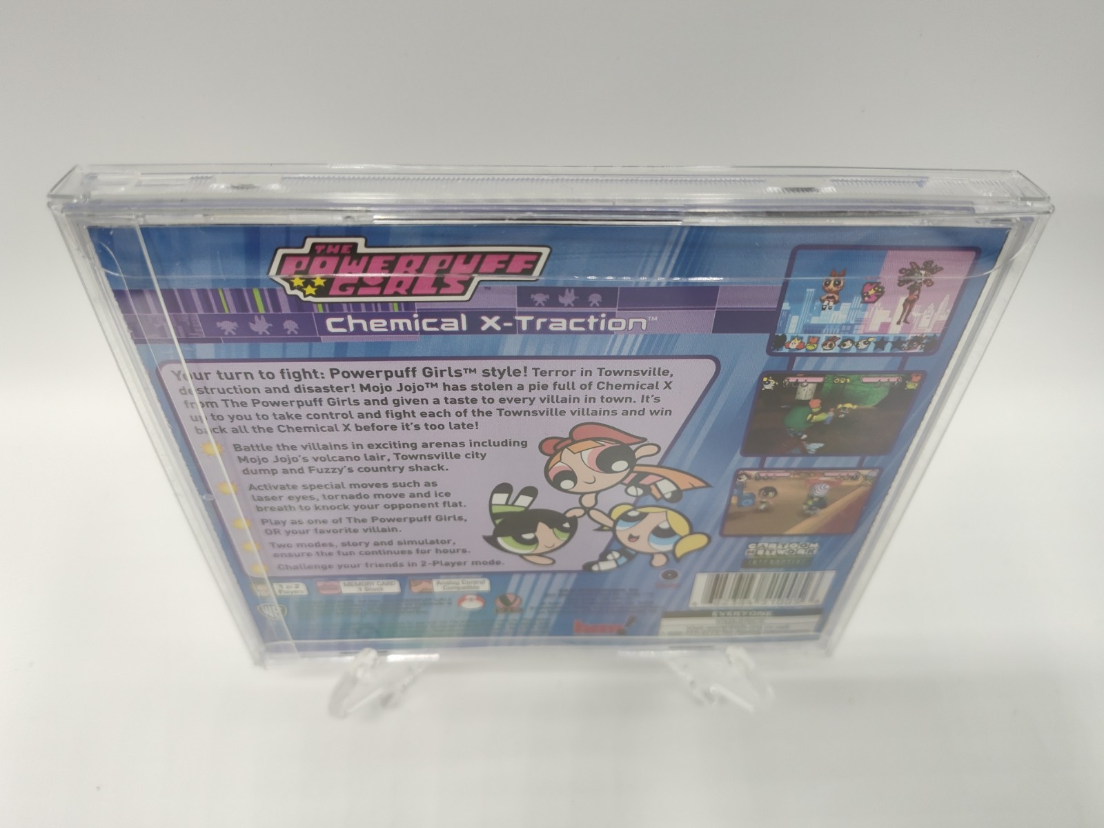 The Powerpuff Girls: Chemical X-Traction (PS1, 2001) CIB VGC Black Label Tested!