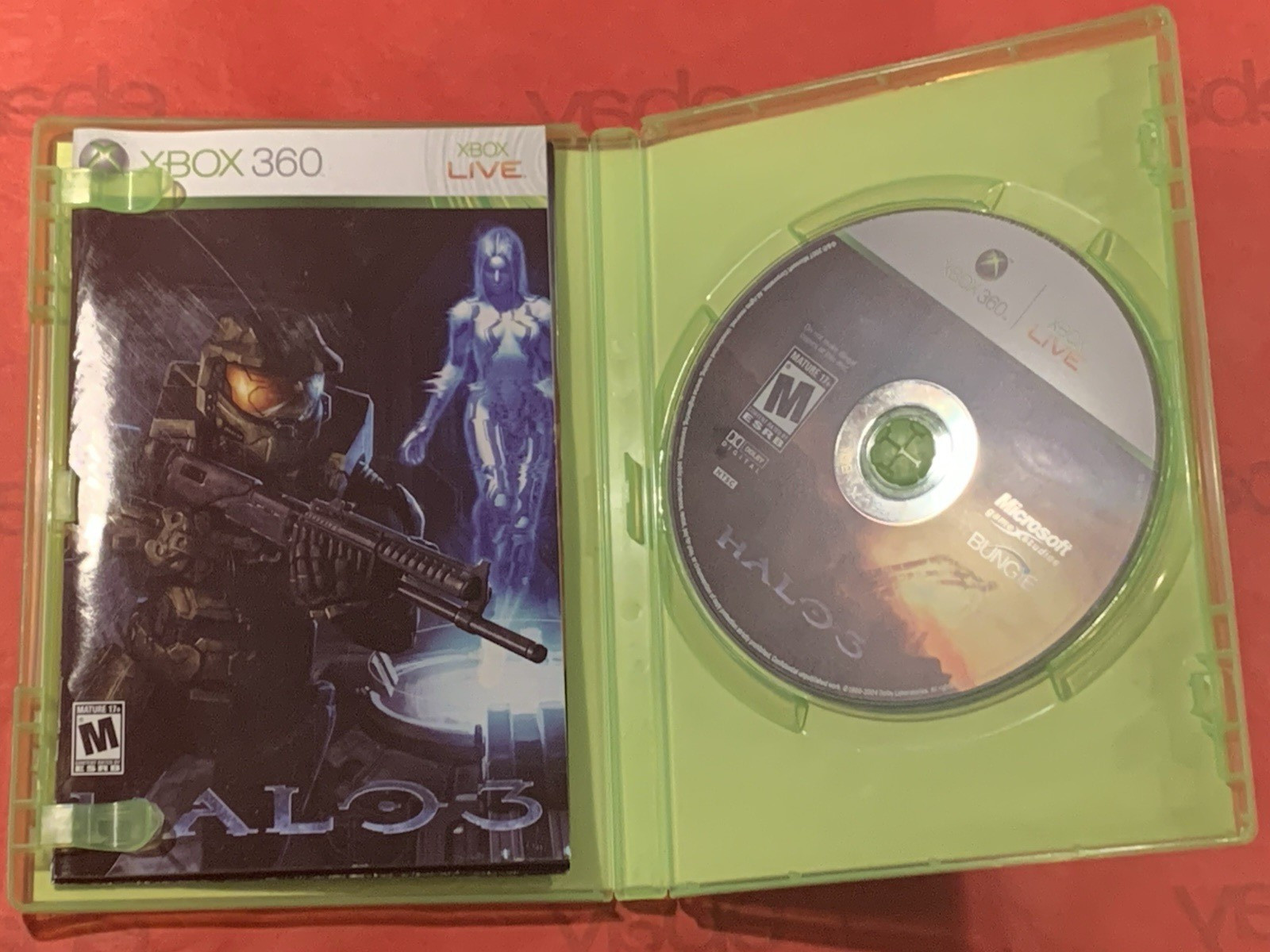 Lot of 6 Halo Xbox 360 Games: 1 Anniversary,3,4 ODST, Reach, Wars CIB & TESTED
