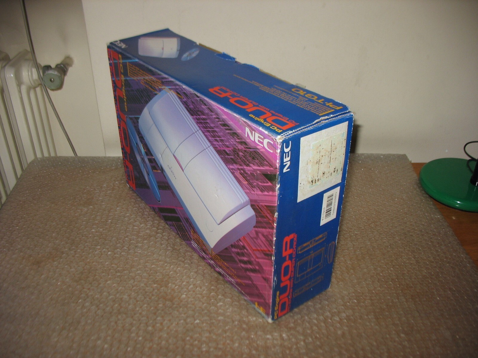 BOXED NEC PC ENGINE DUO R SUPER CD ROM CONSOLE JAP IMPORT!