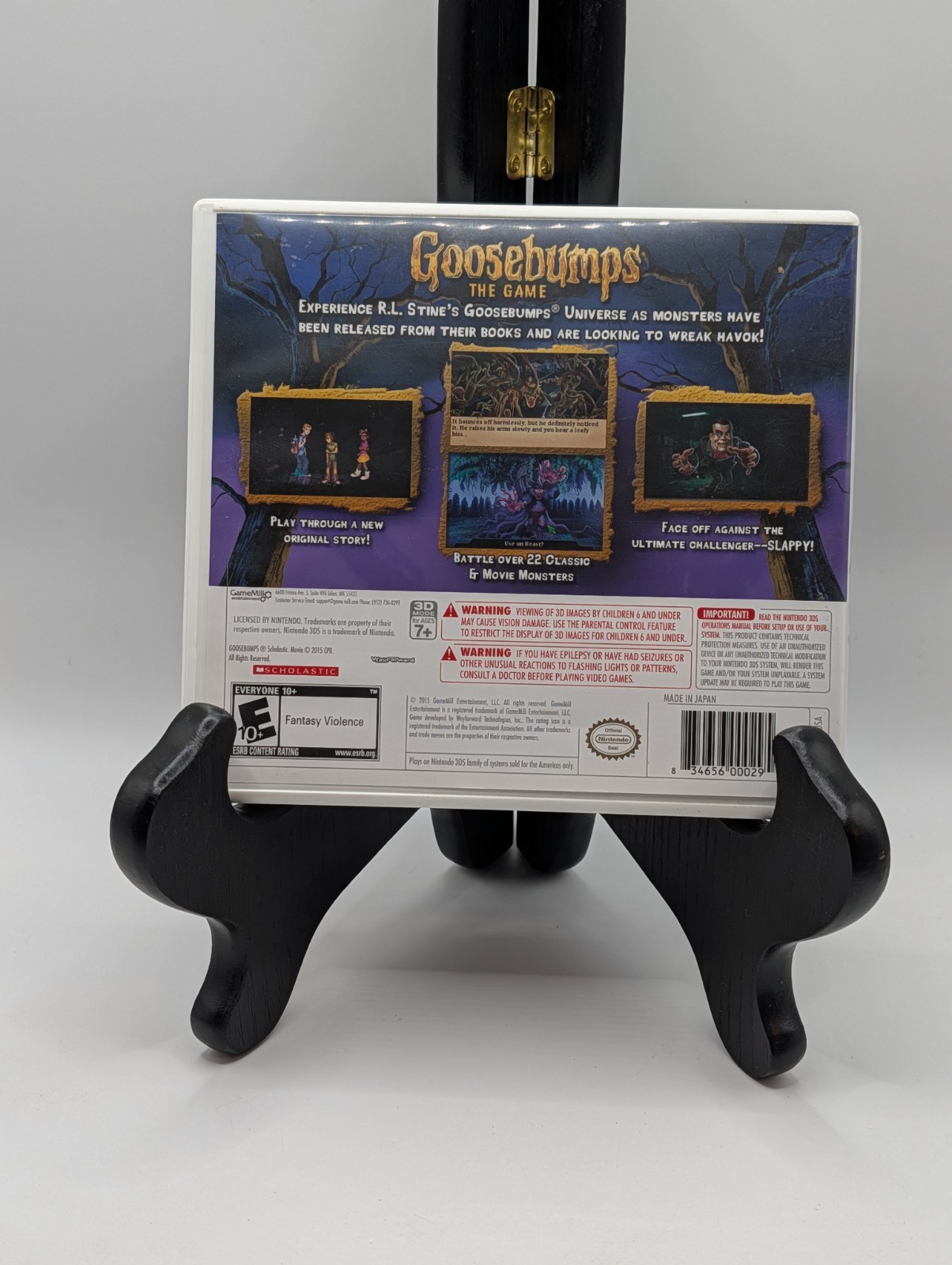 Goosebumps: The Game Nintendo 3DS – Complete In Box