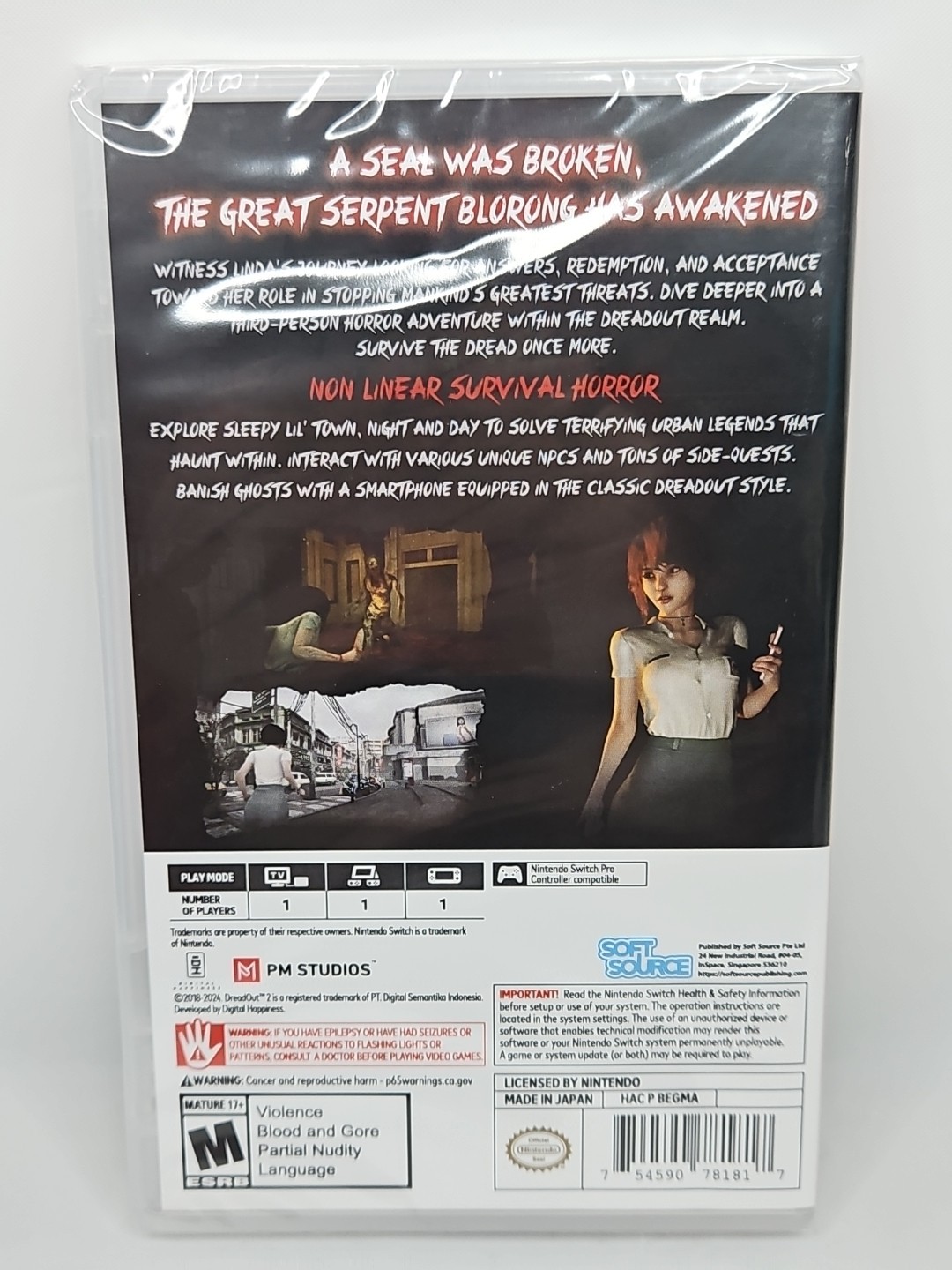 Dreadout 2 – Nintendo Switch Factory Sealed Soft Source